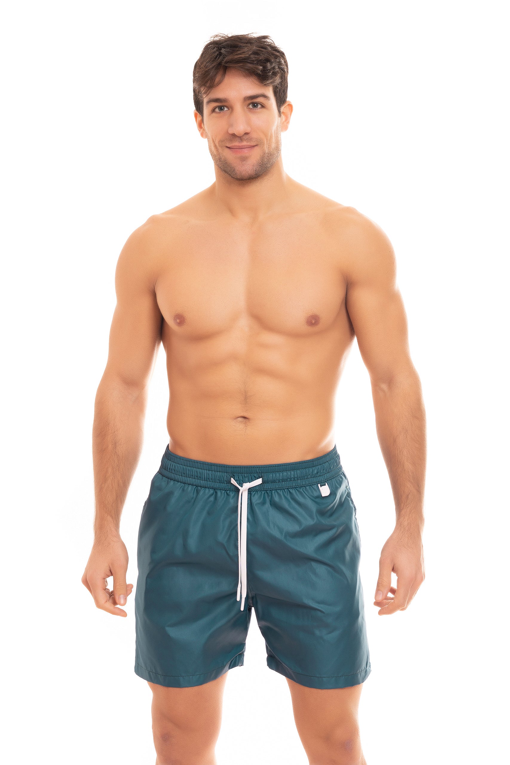 MARTINIQUE LUXURY TU BOXER TEAL