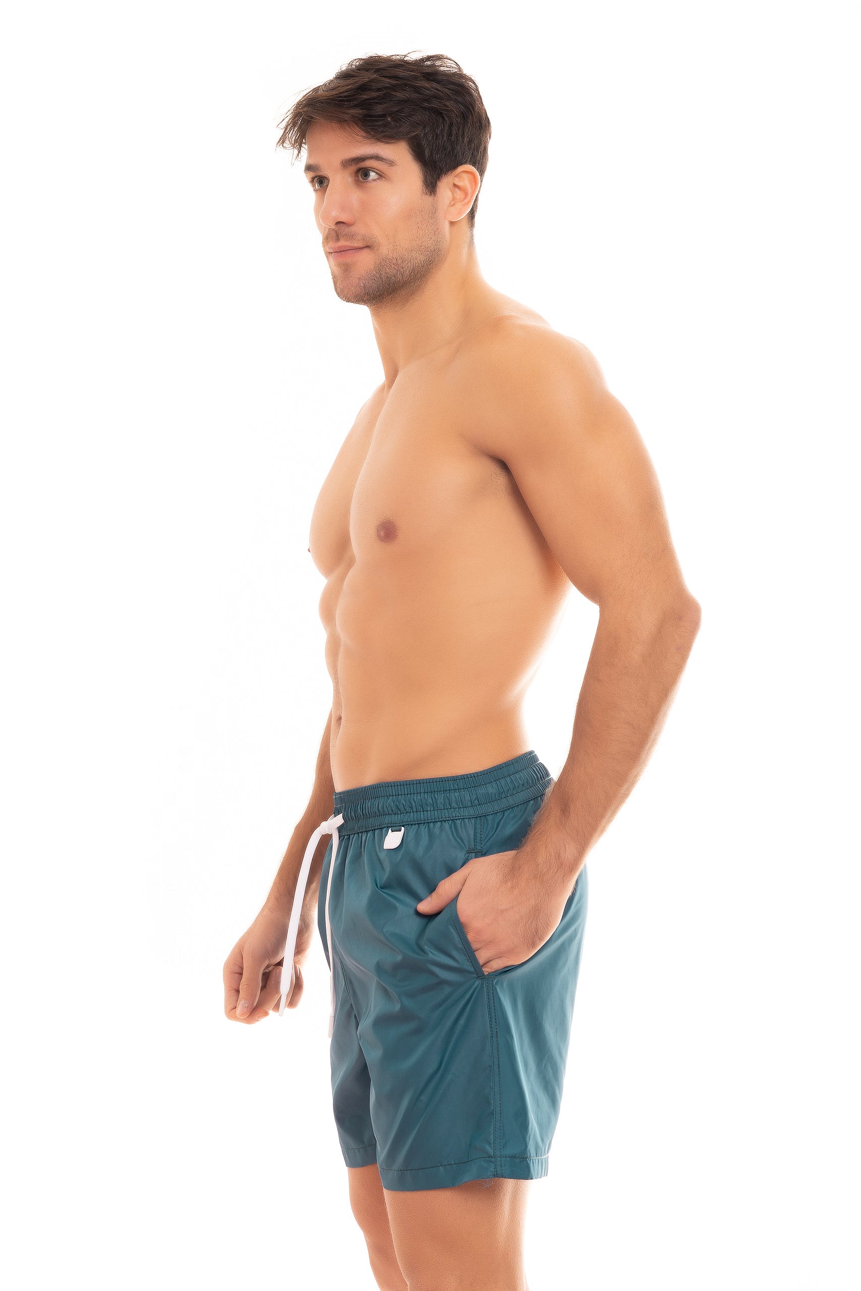 MARTINIQUE LUXURY TU BOXER TEAL