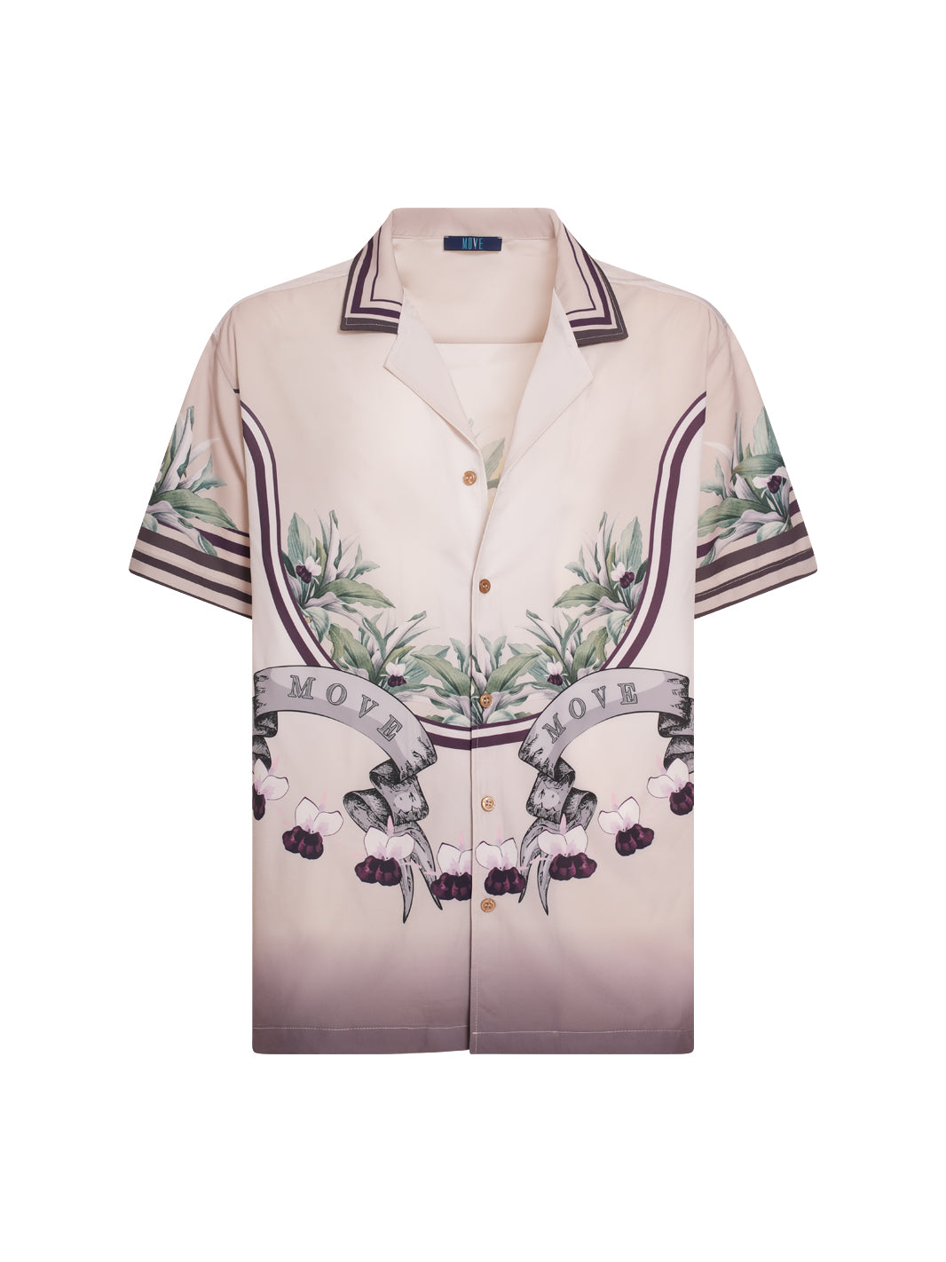 ANGEL Printed Bowling Shirt