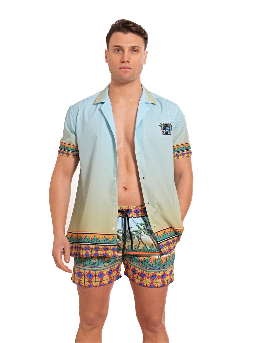 Camicia bowling stampata CASABLANCA