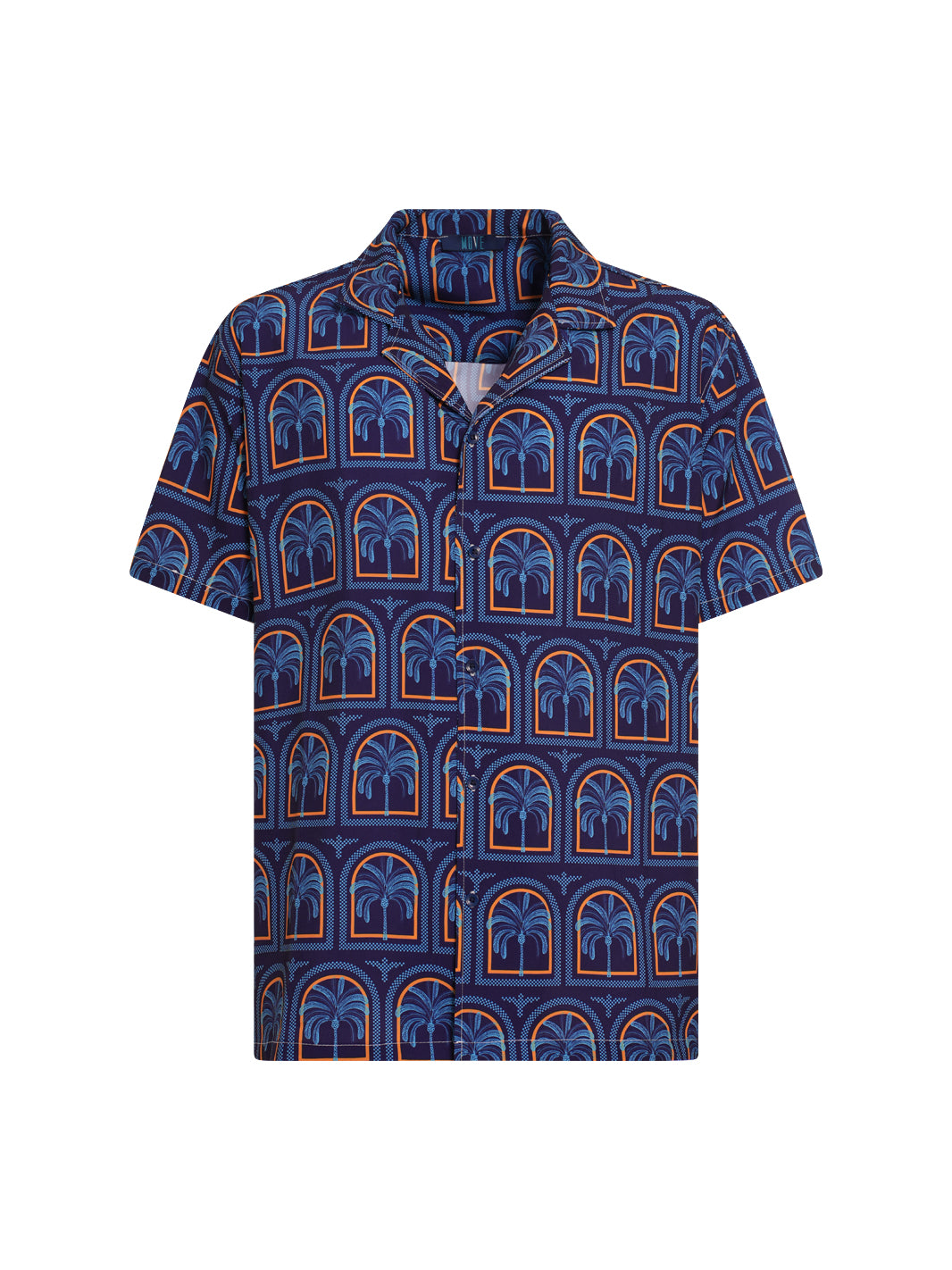 Printed Bowling Shirt PRINT F1