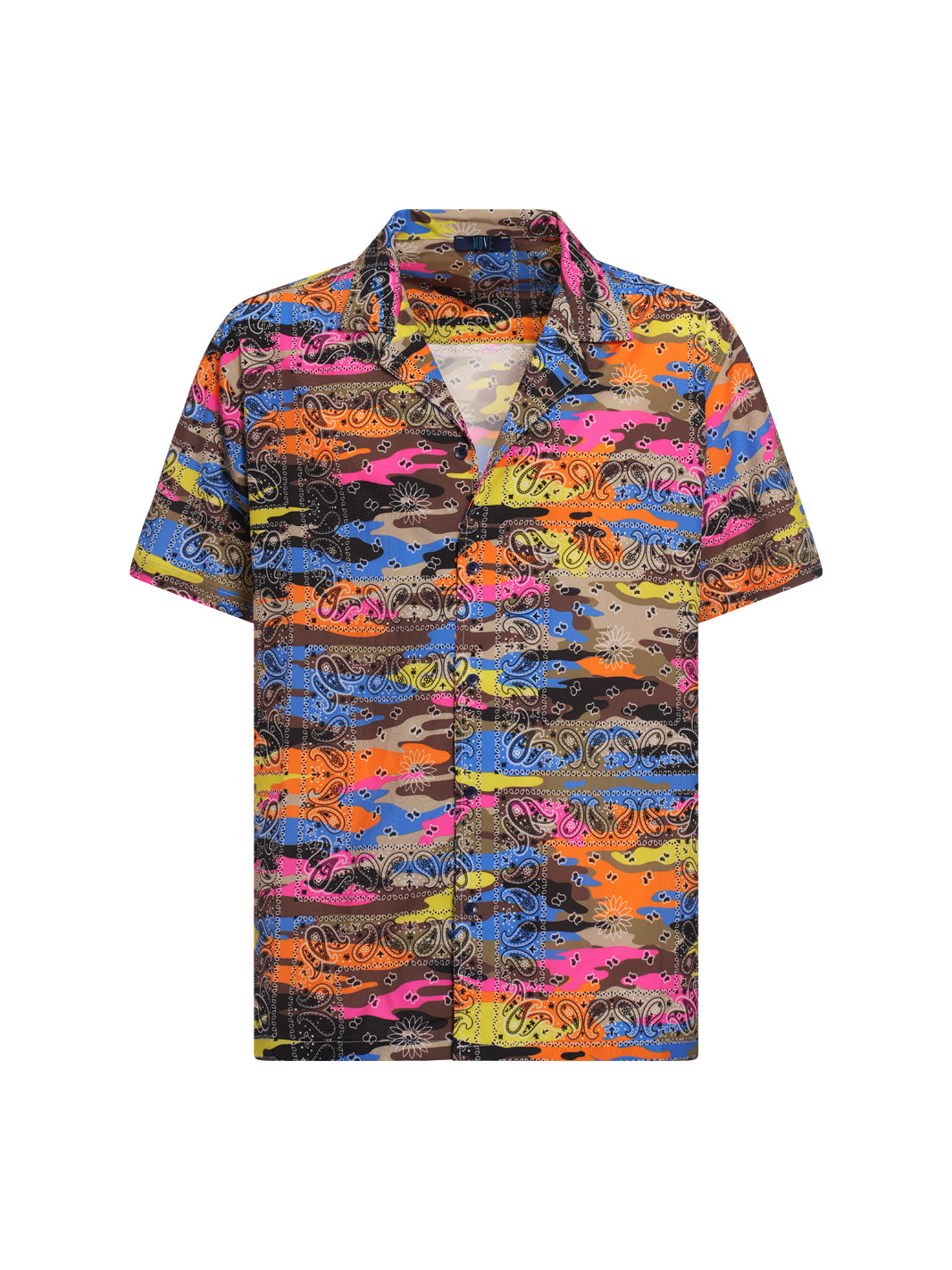 Printed Bowling Shirt PRINT G1