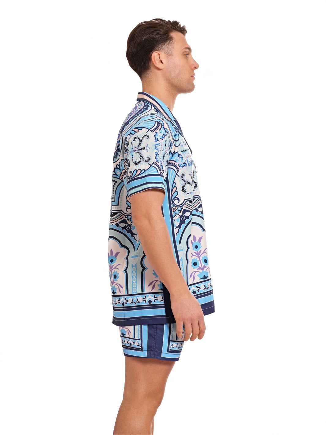 Printed bowling shirt PRINT J