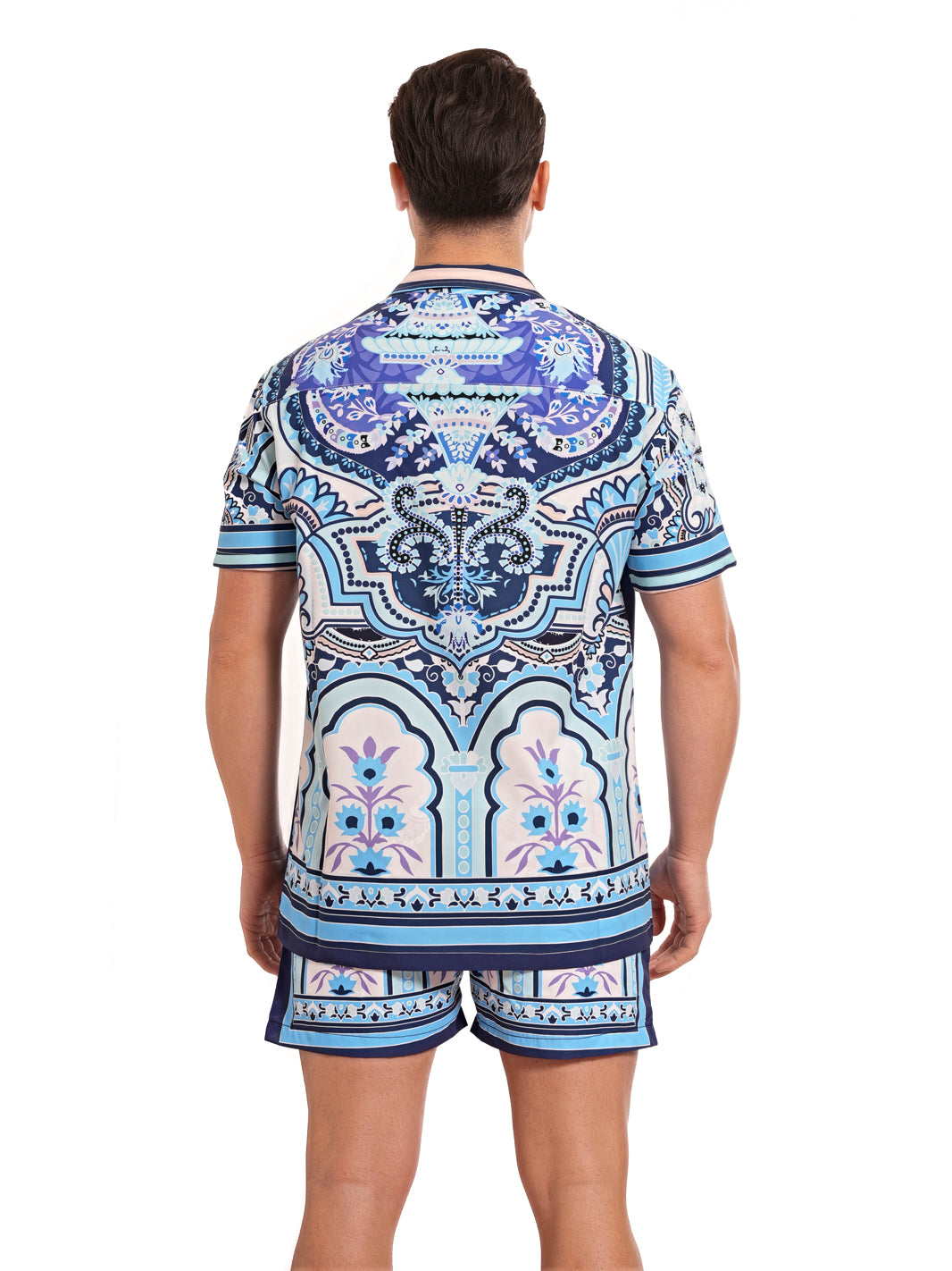 Printed bowling shirt PRINT J