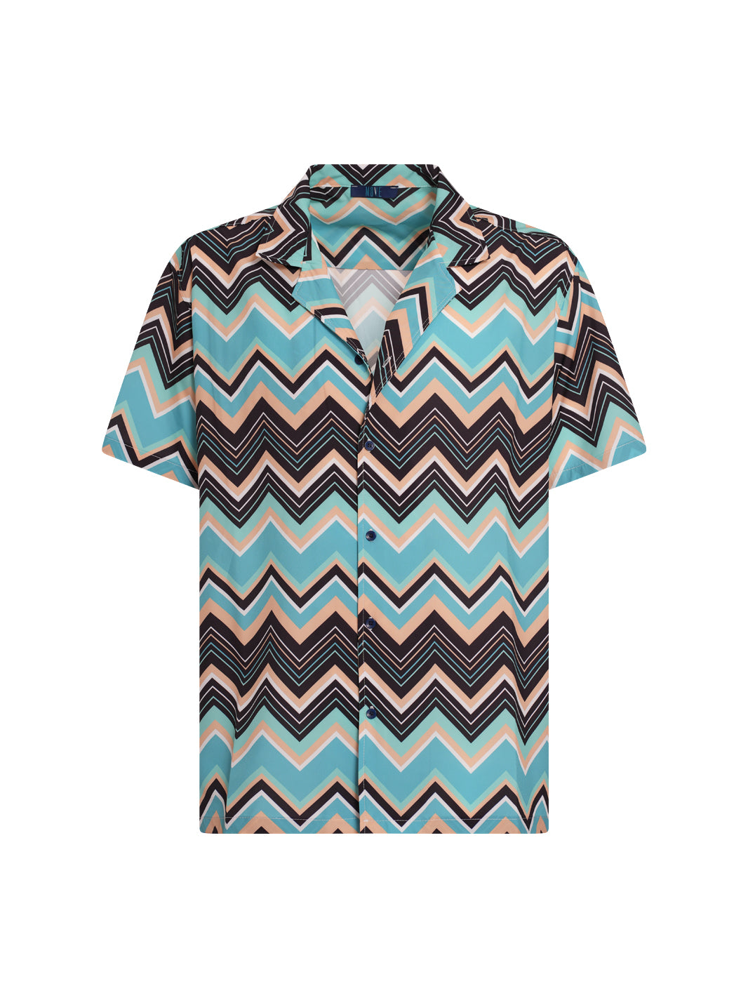 Printed Bowling Shirt PRINT M
