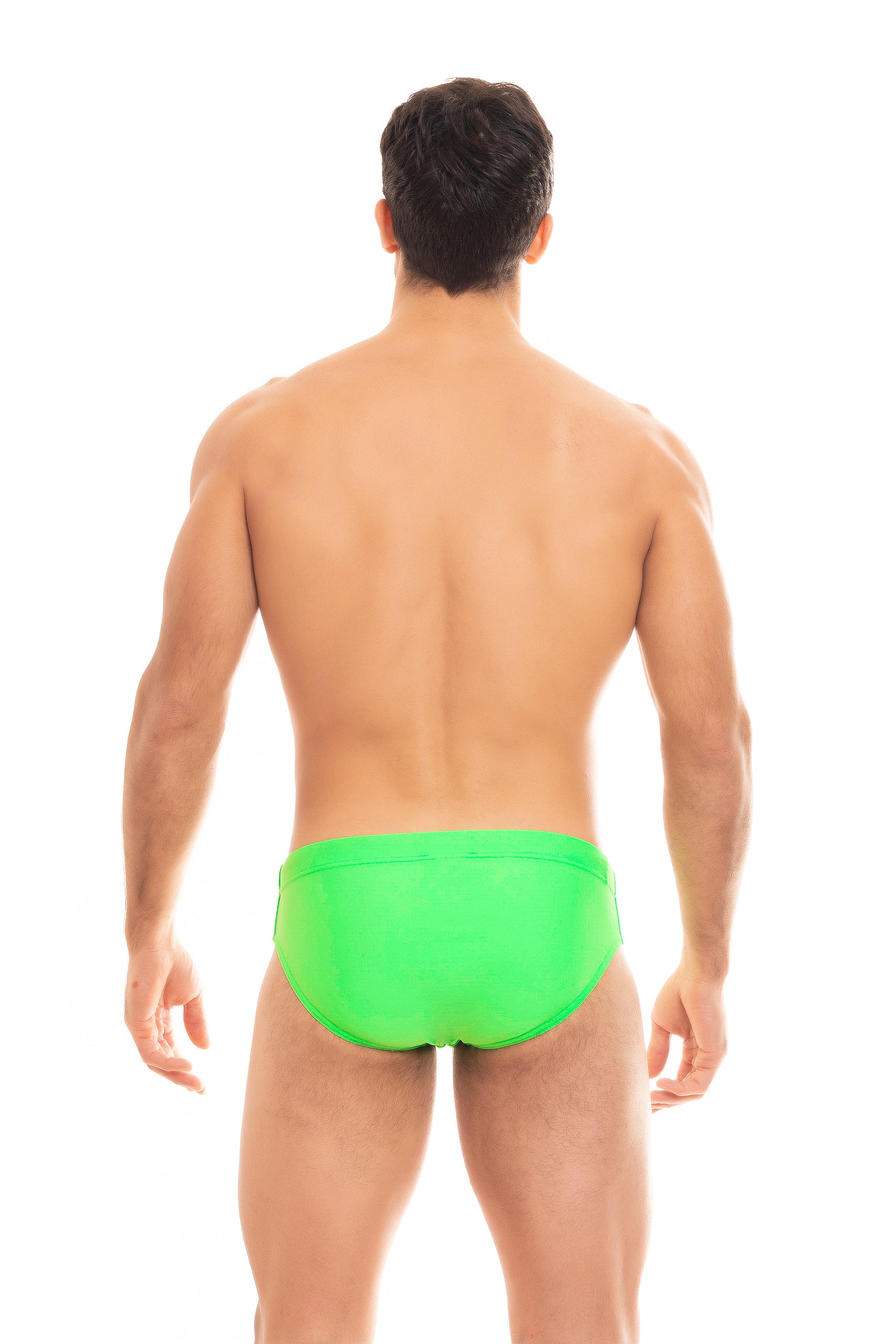 Cuba briefs solid color FLUORESCENT GREEN