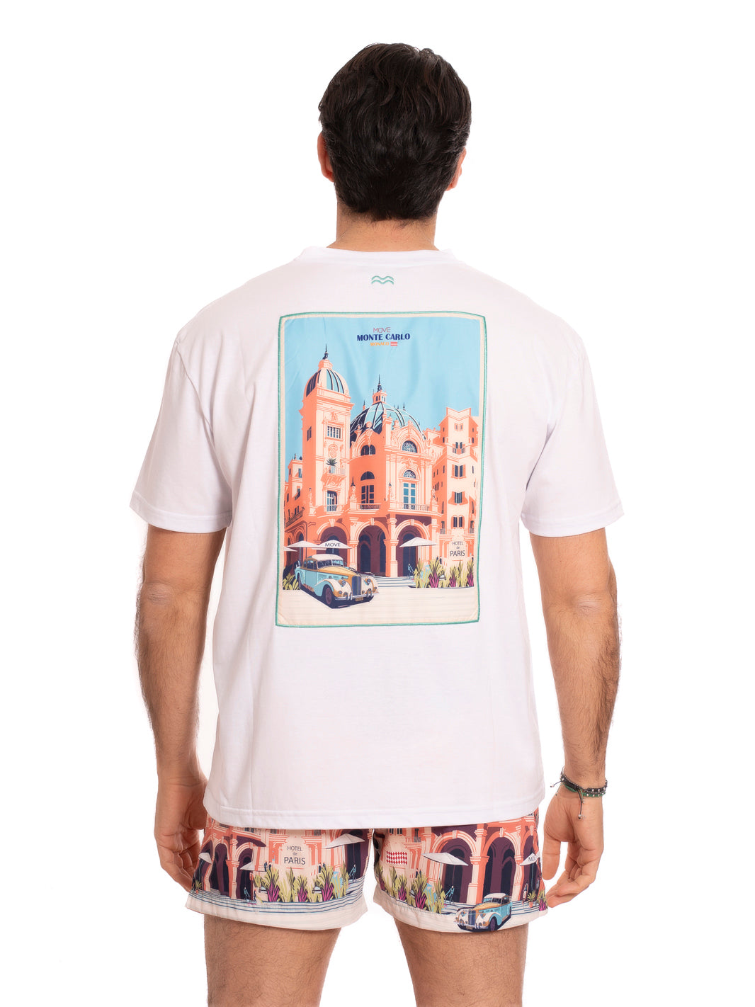 T-shirt insert Monte Carlo WHITE