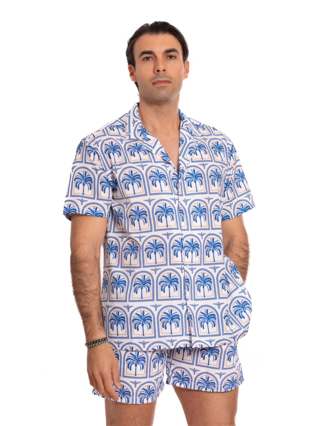 Printed Bowling Shirt PRINT F2