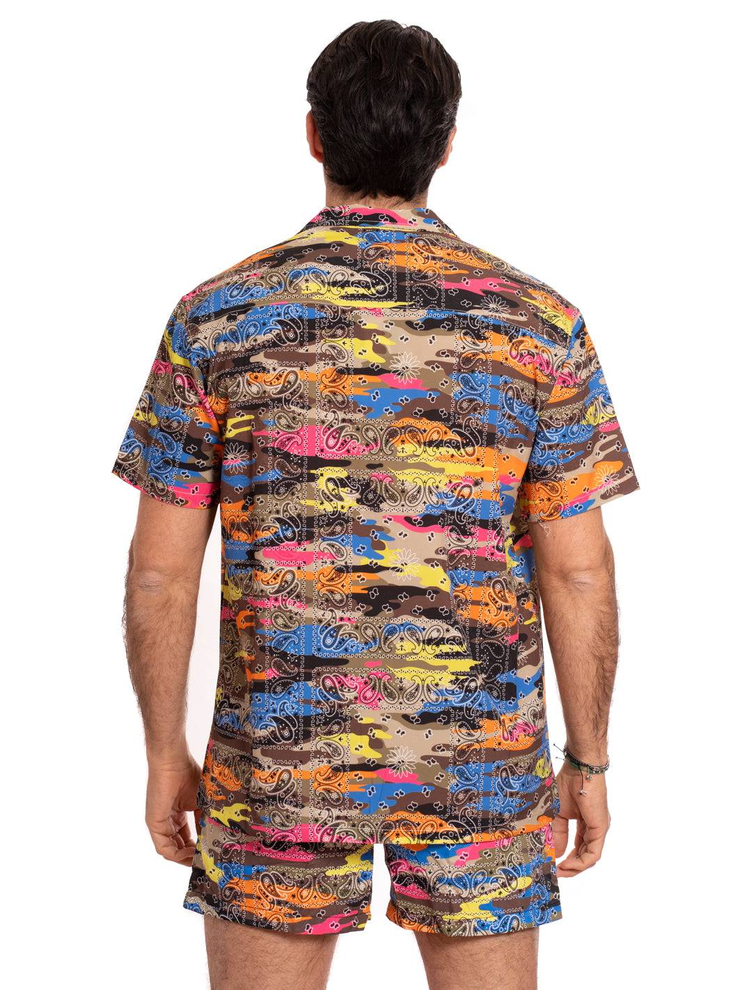 Printed Bowling Shirt PRINT G1