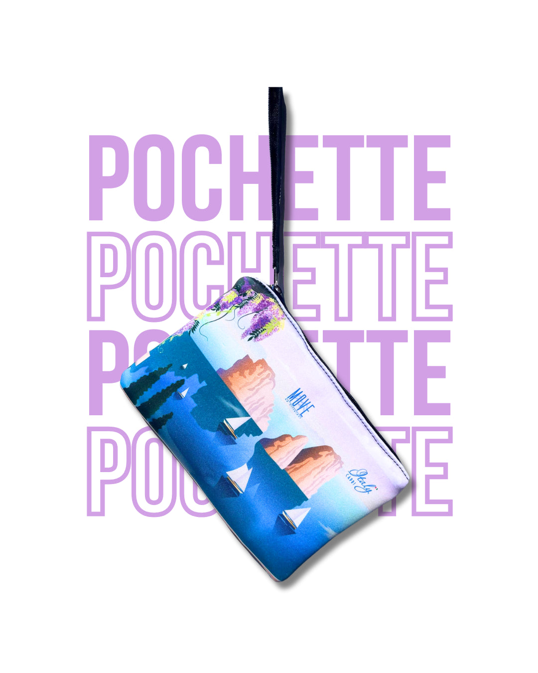 Pochette Magdalena stampata CAPRI