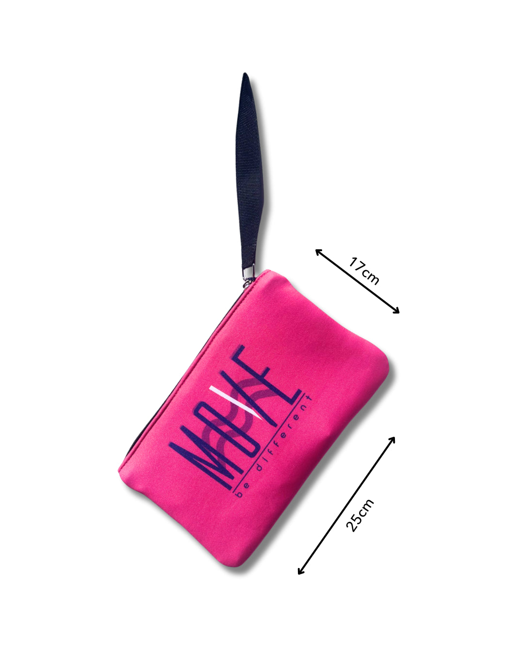 Pochette Magdalena stampata FUCSIA