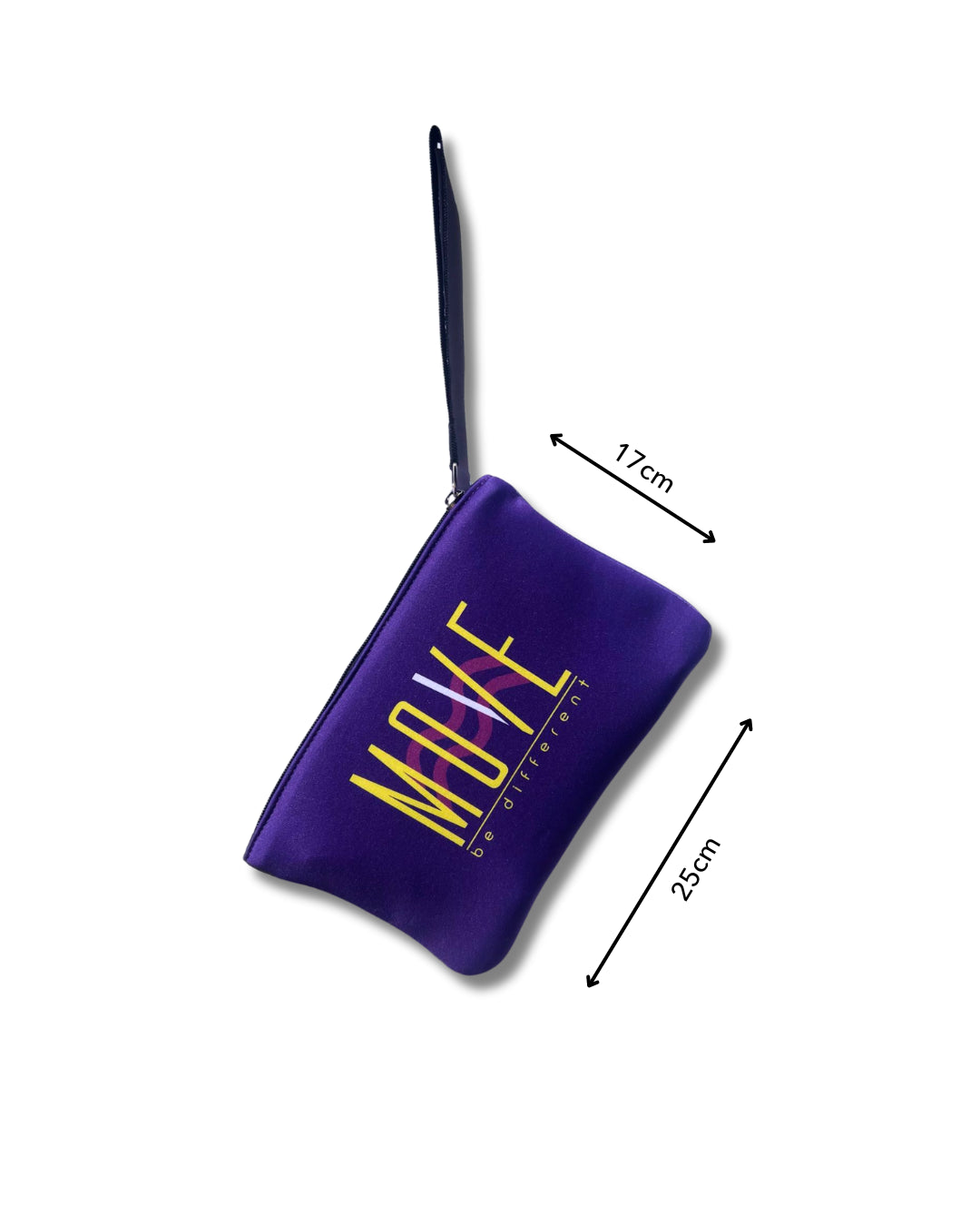 Pochette Magdalena stampata VIOLA