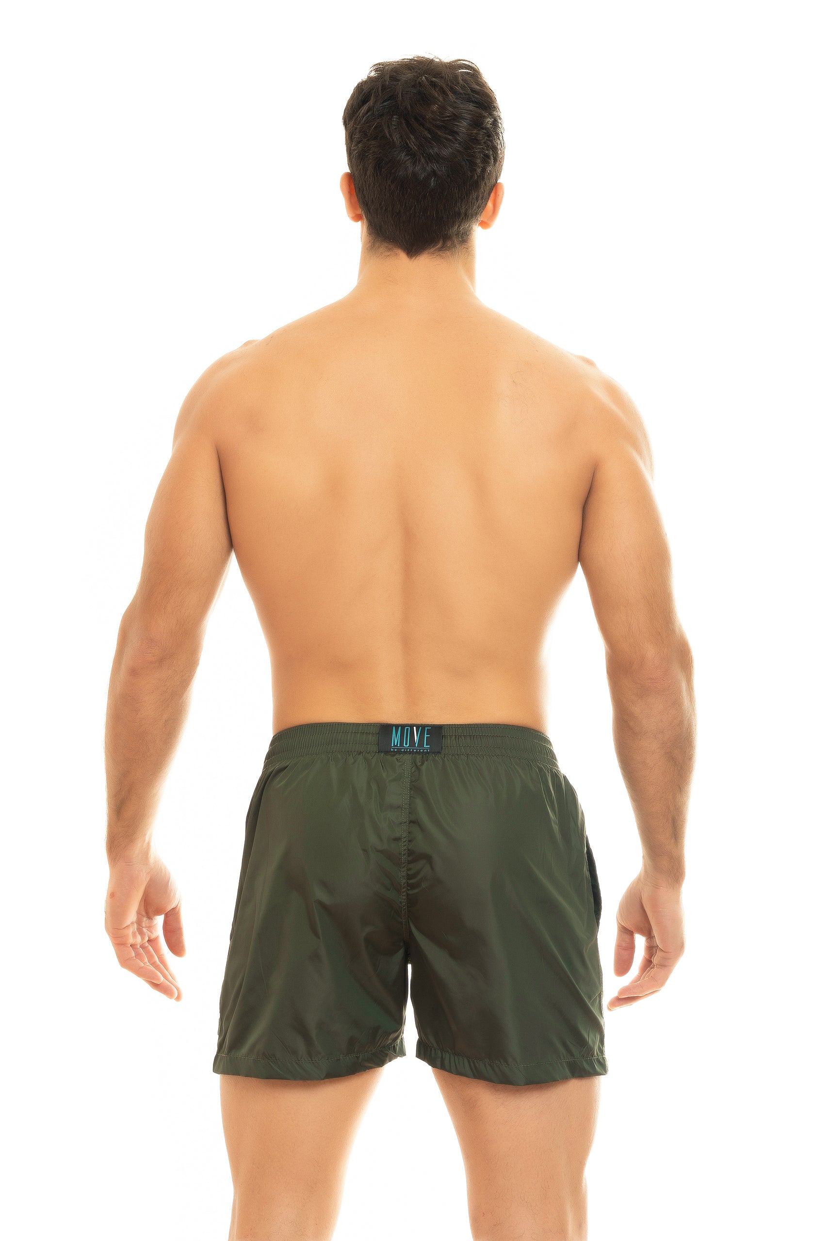 Boxer Saint Vincent Tinta Unita MILITARE