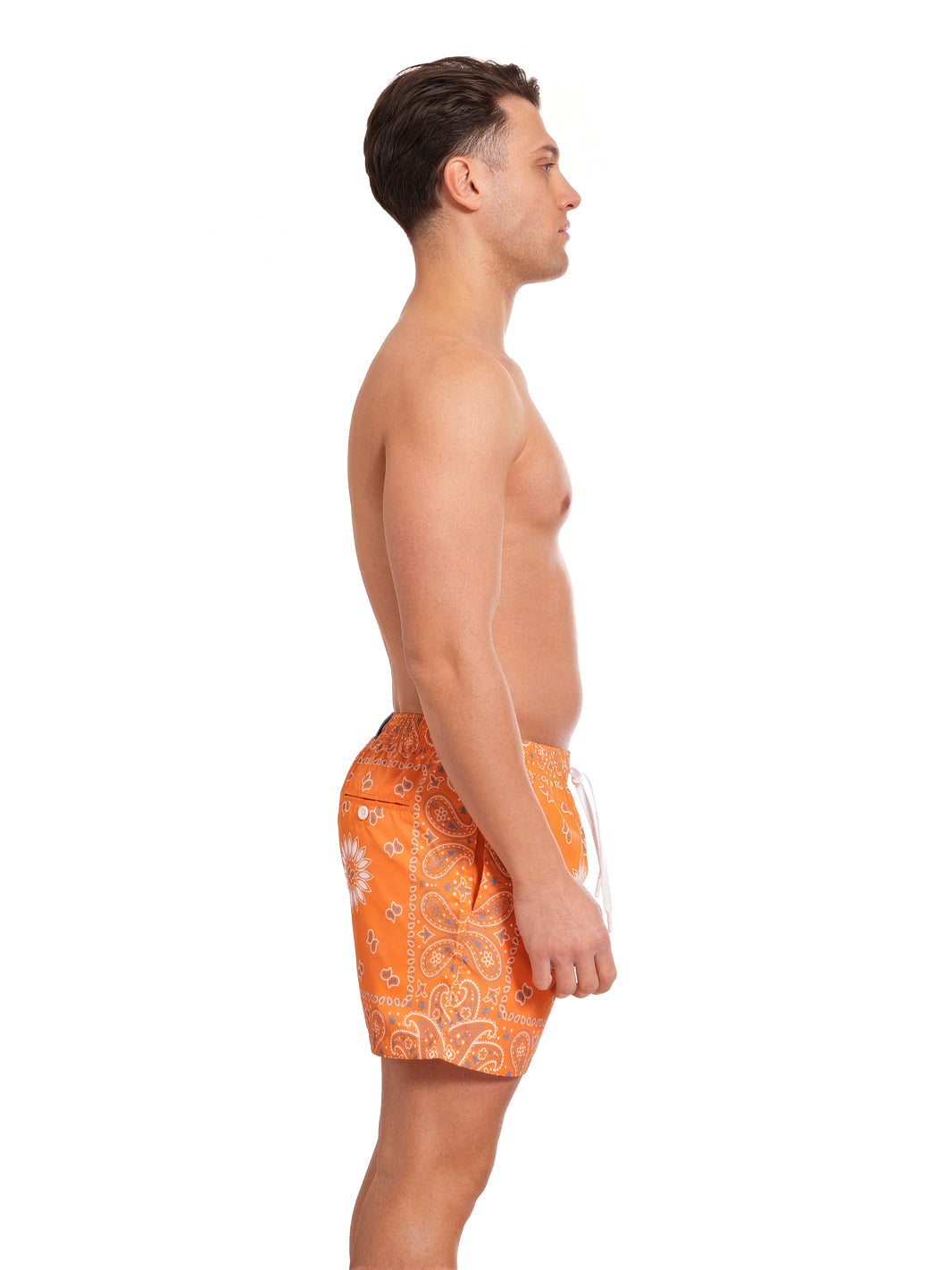 Boxer Saint Vincent Printed ORANGE BANDANA