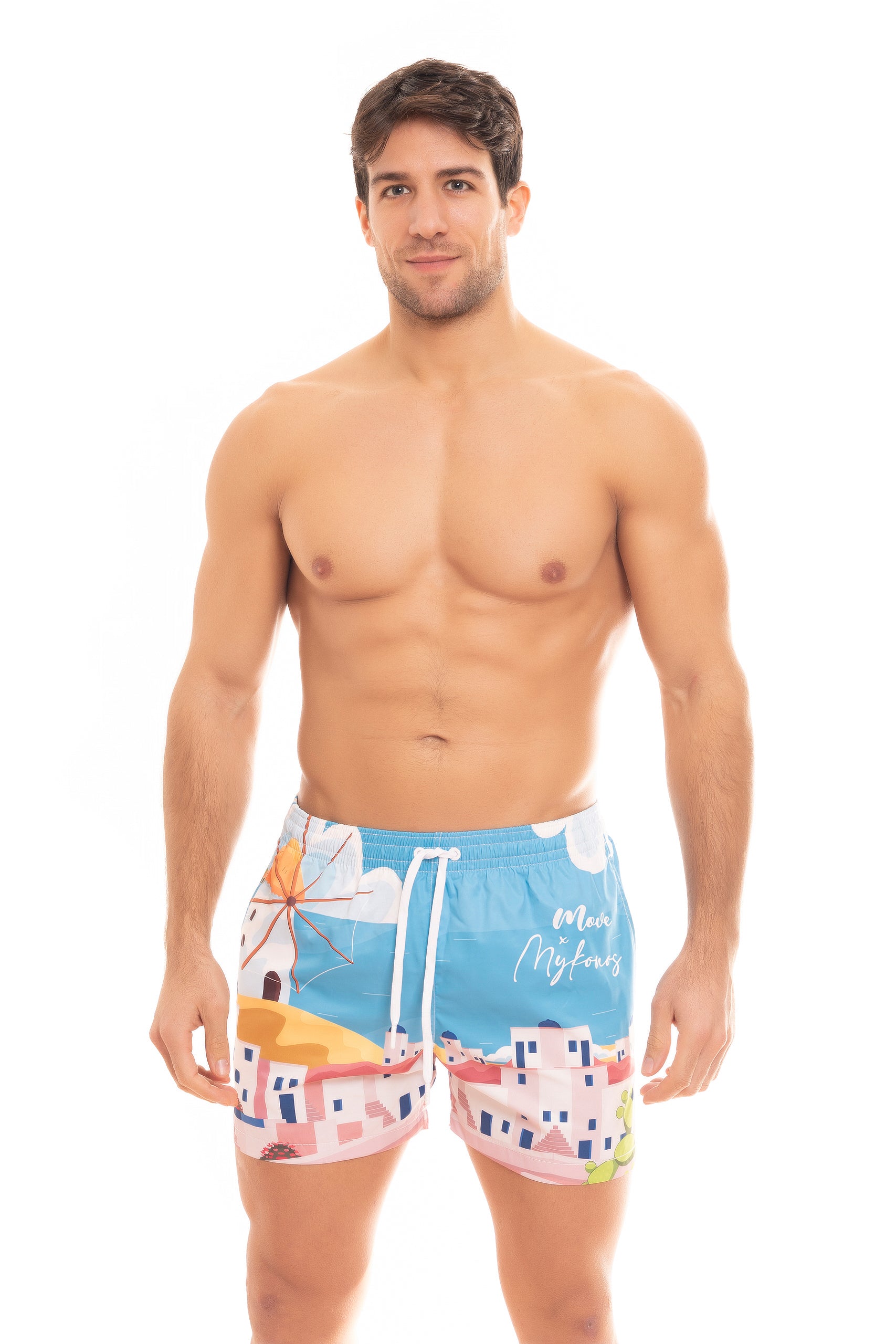 Boxer Saint Vincent Stampato MYKONOS