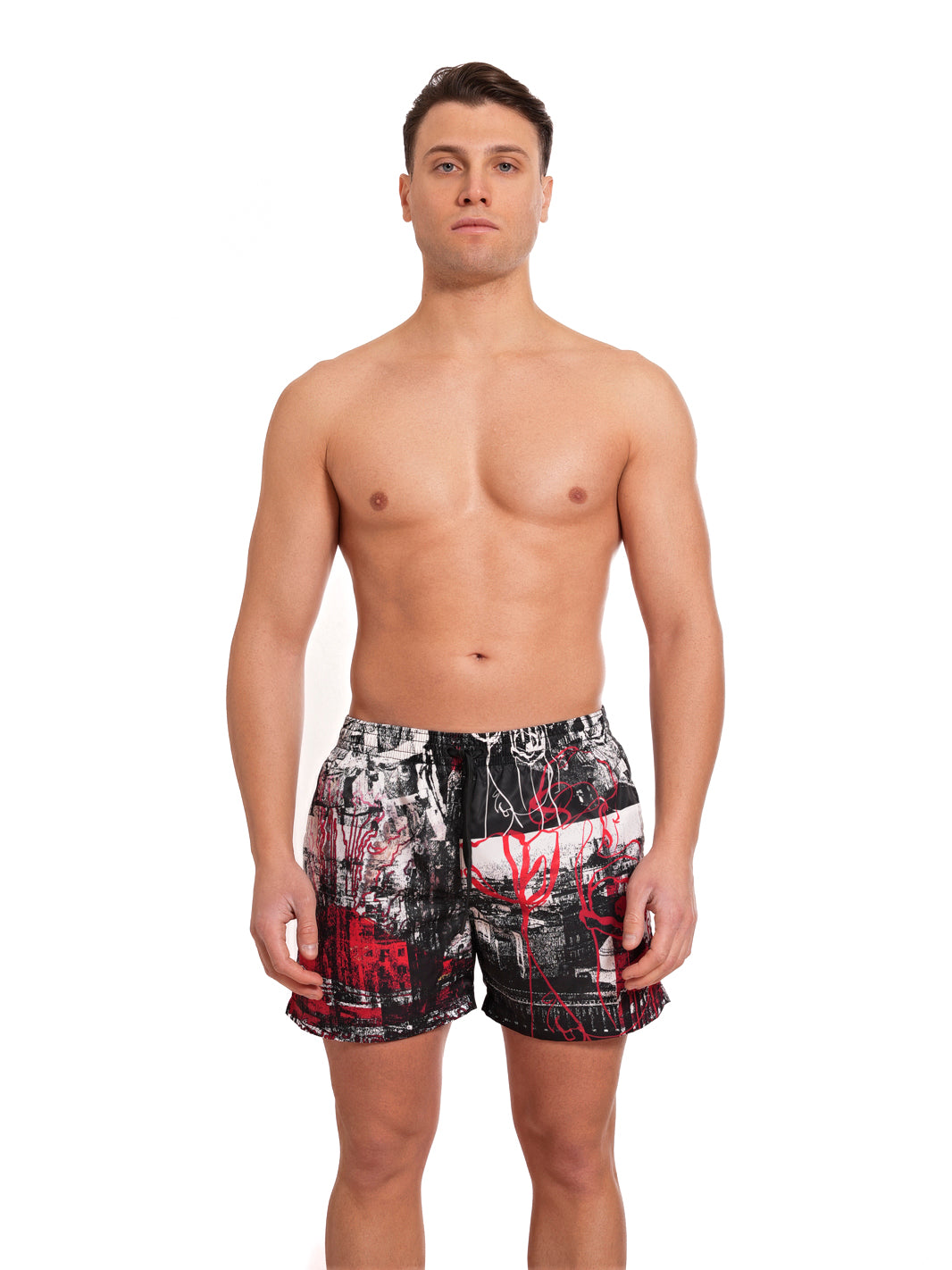 Boxer Saint Vincent Stampato VESUVIO