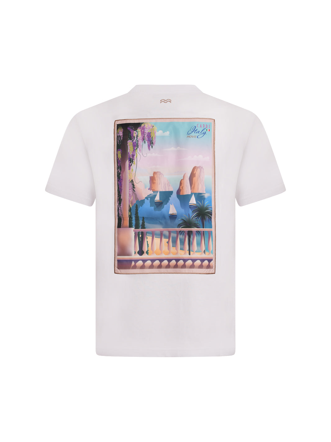 T-shirt insert Capri WHITE