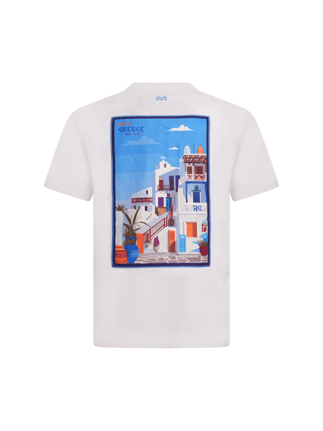 T-shirt insert Greece WHITE