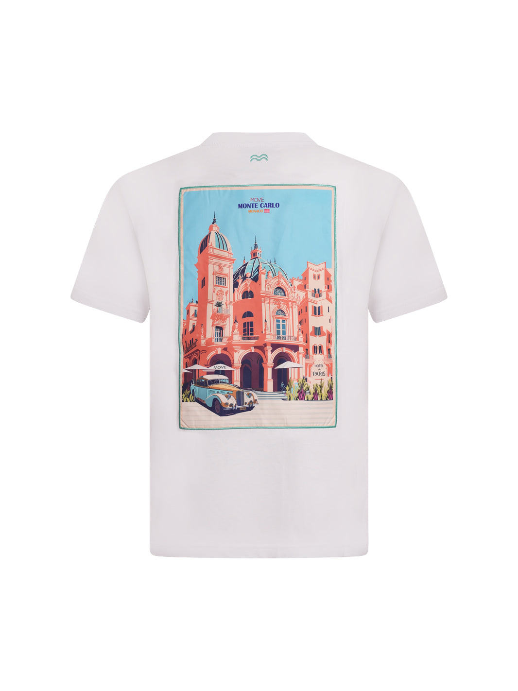 T-shirt insert Monte Carlo WHITE