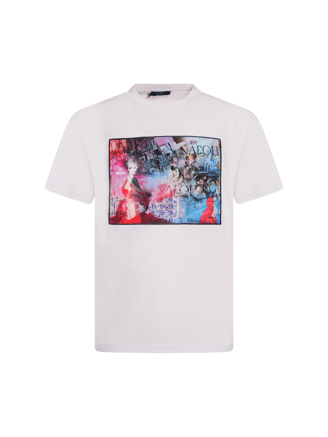 T-shirt insert Naples WHITE