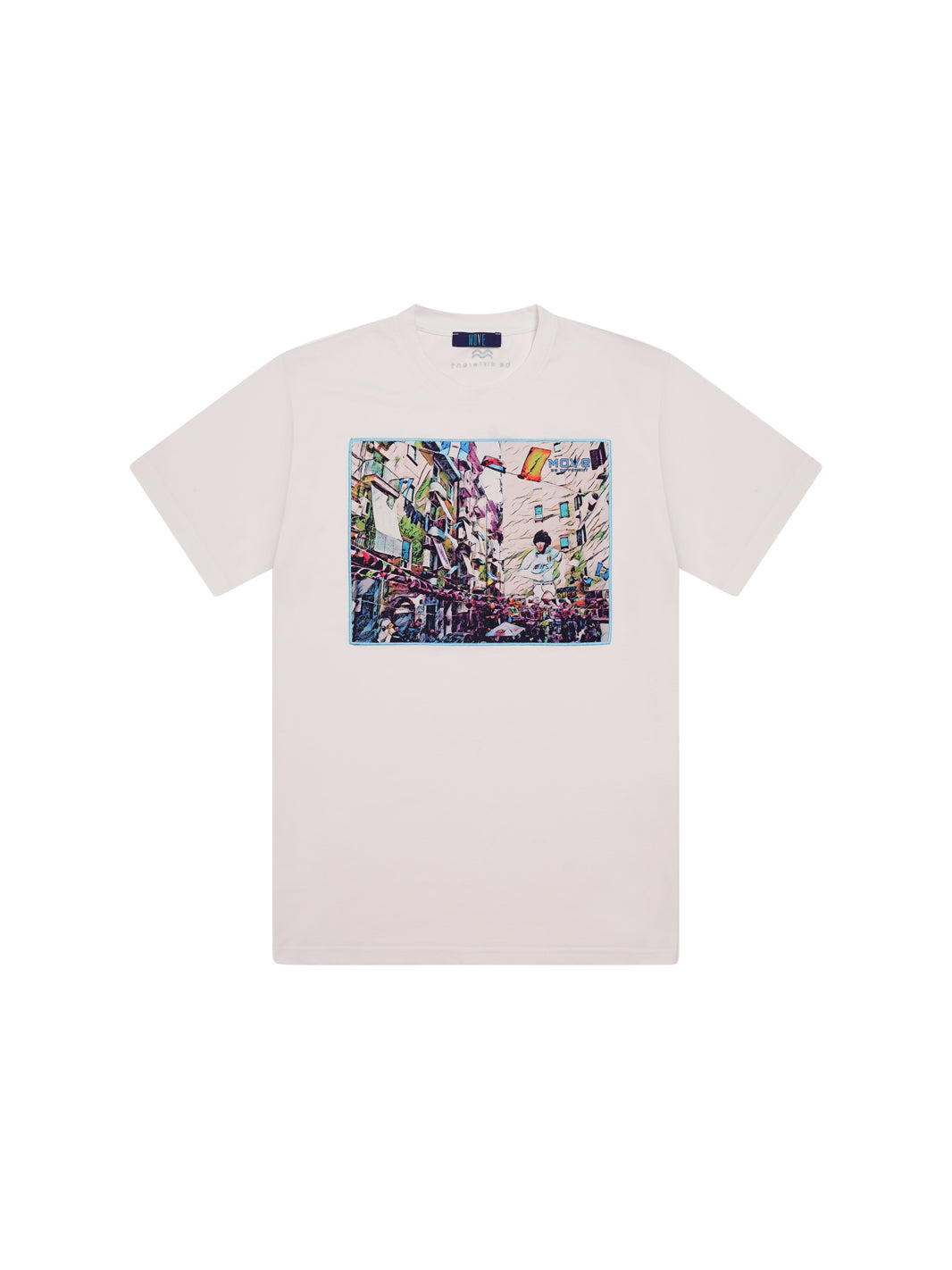 T-shirt insert WHITE QUARTERS