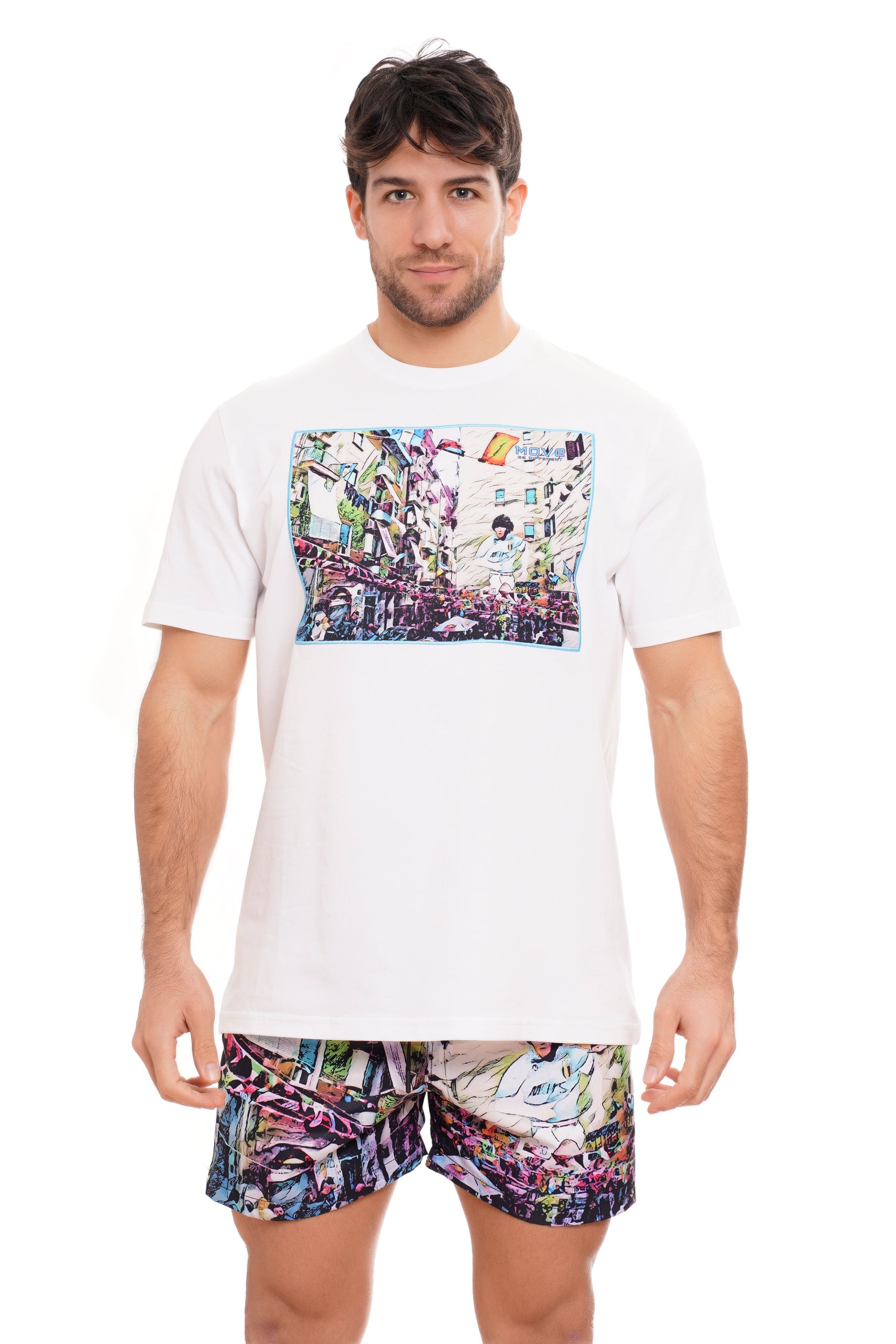 T-shirt insert WHITE QUARTERS
