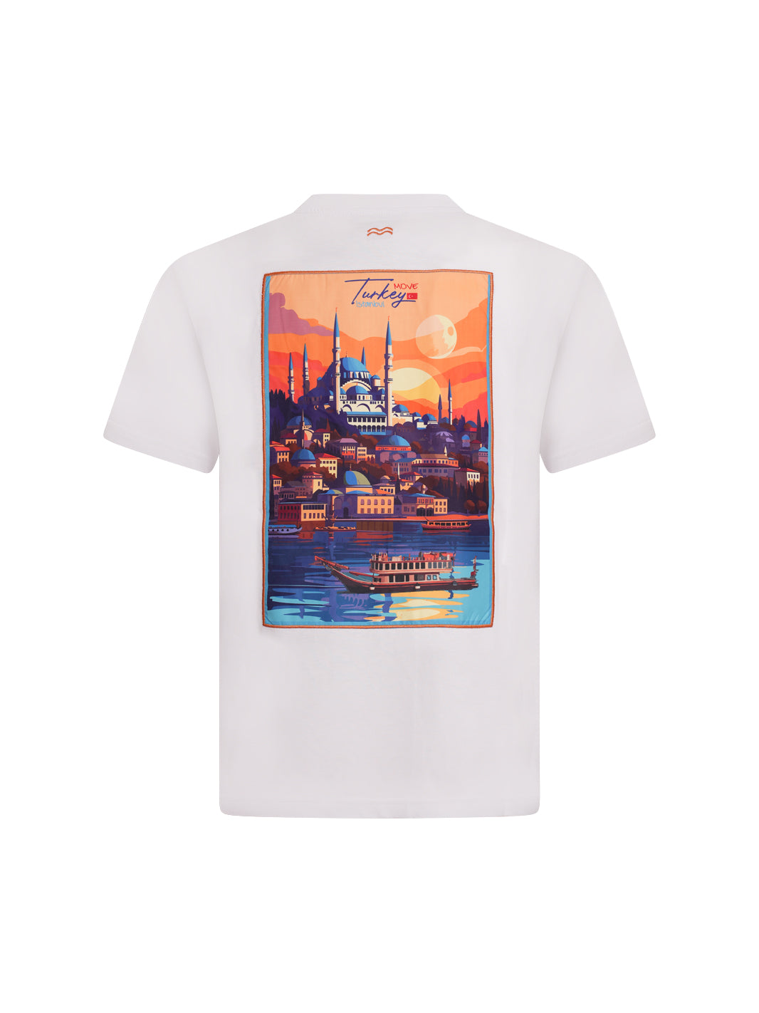T-shirt insert Türkiye WHITE
