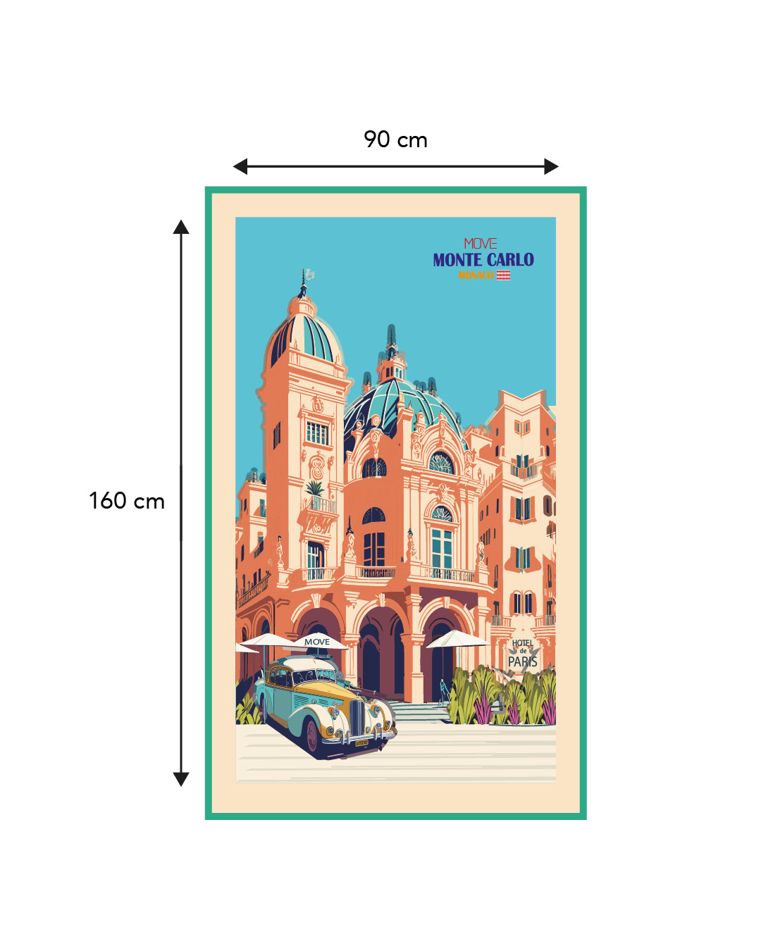 Man Print Montecarlo