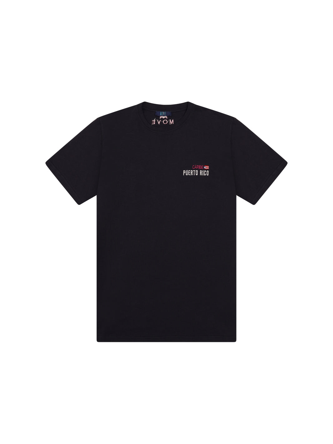 PUERTO RICO PRINT INSERT T-SHIRT NAVY BLUE