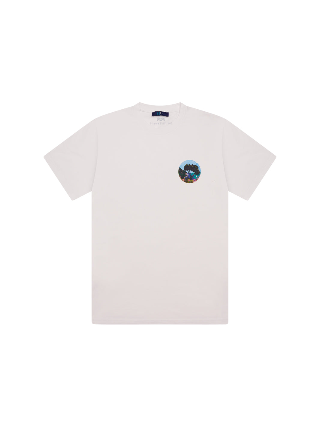 TOTO' WHITE PRINT T-SHIRT