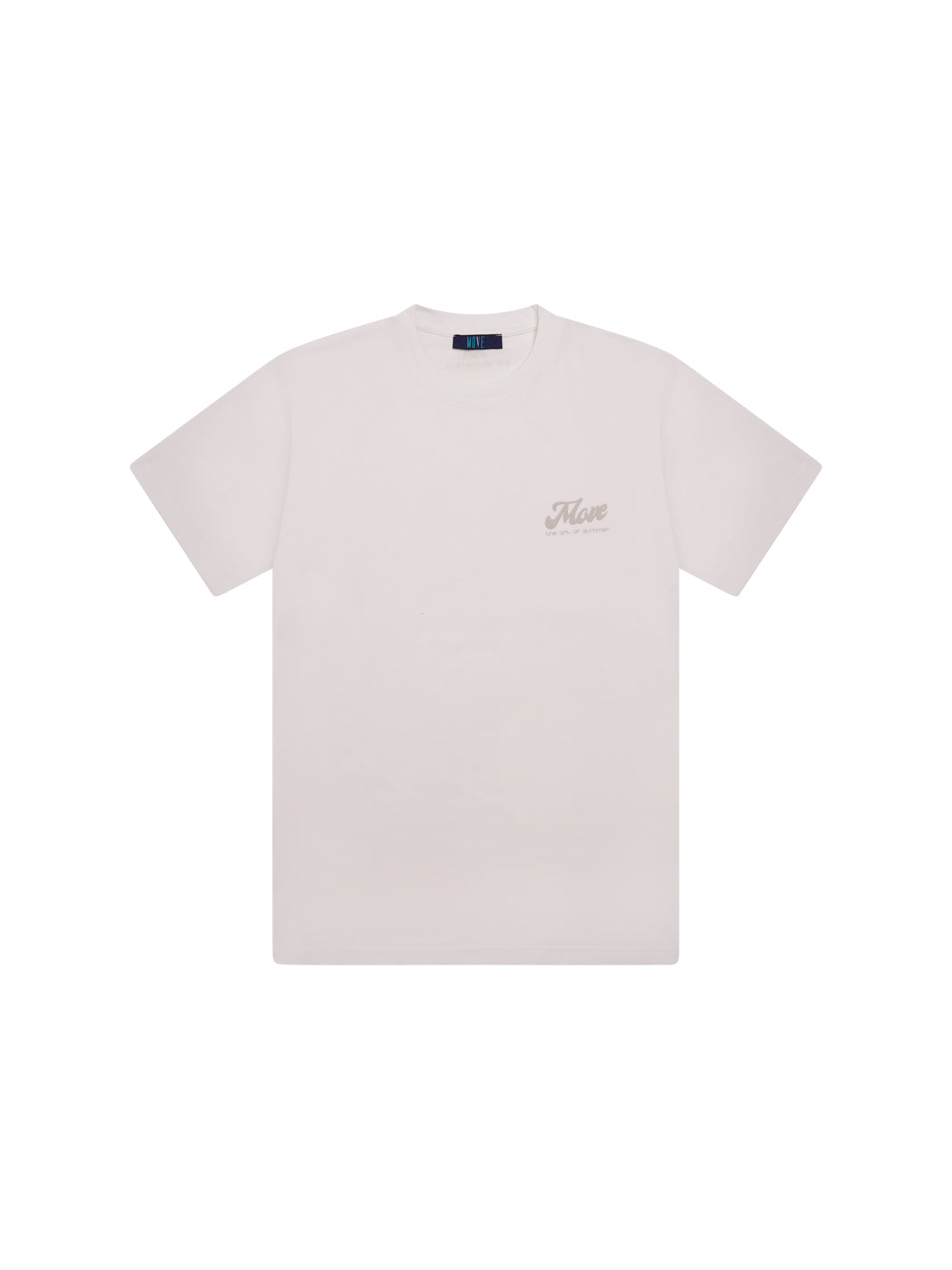 WHITE PLAIN T-SHIRT