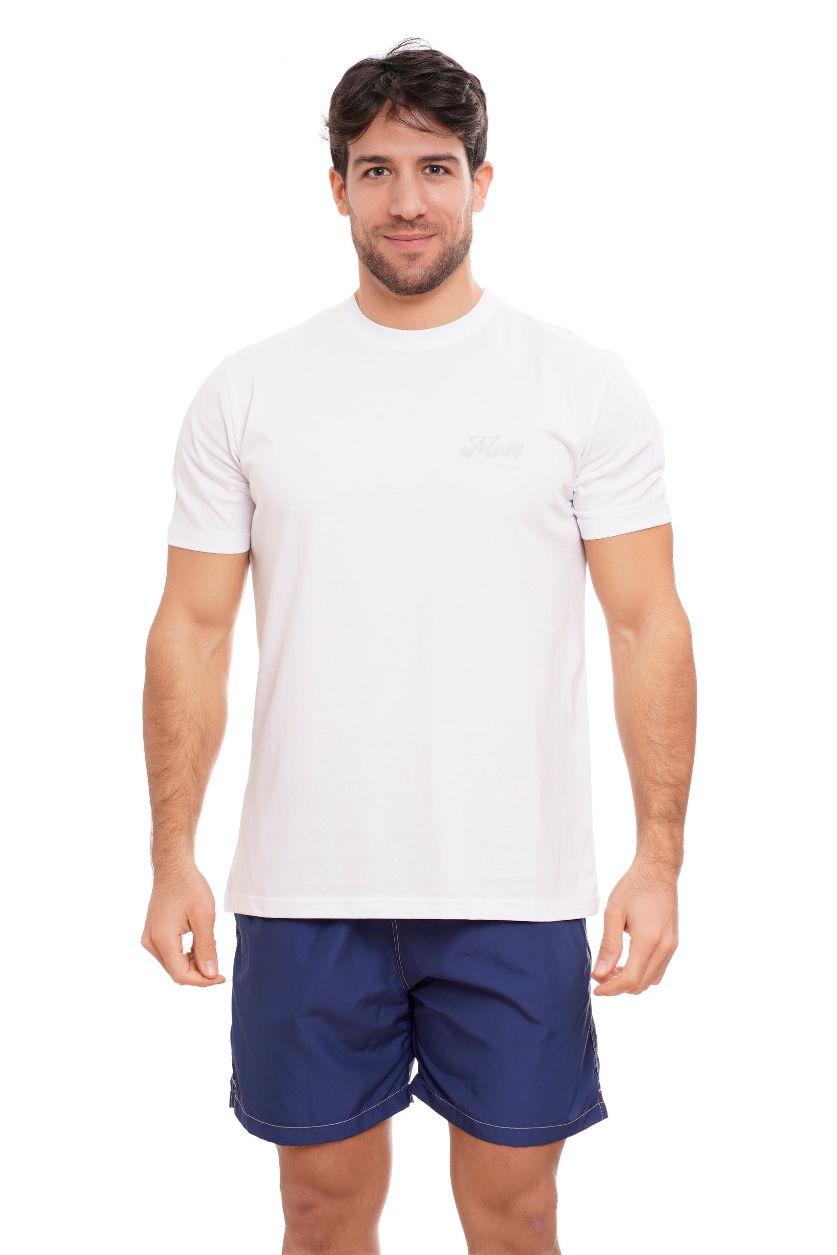 WHITE PLAIN T-SHIRT