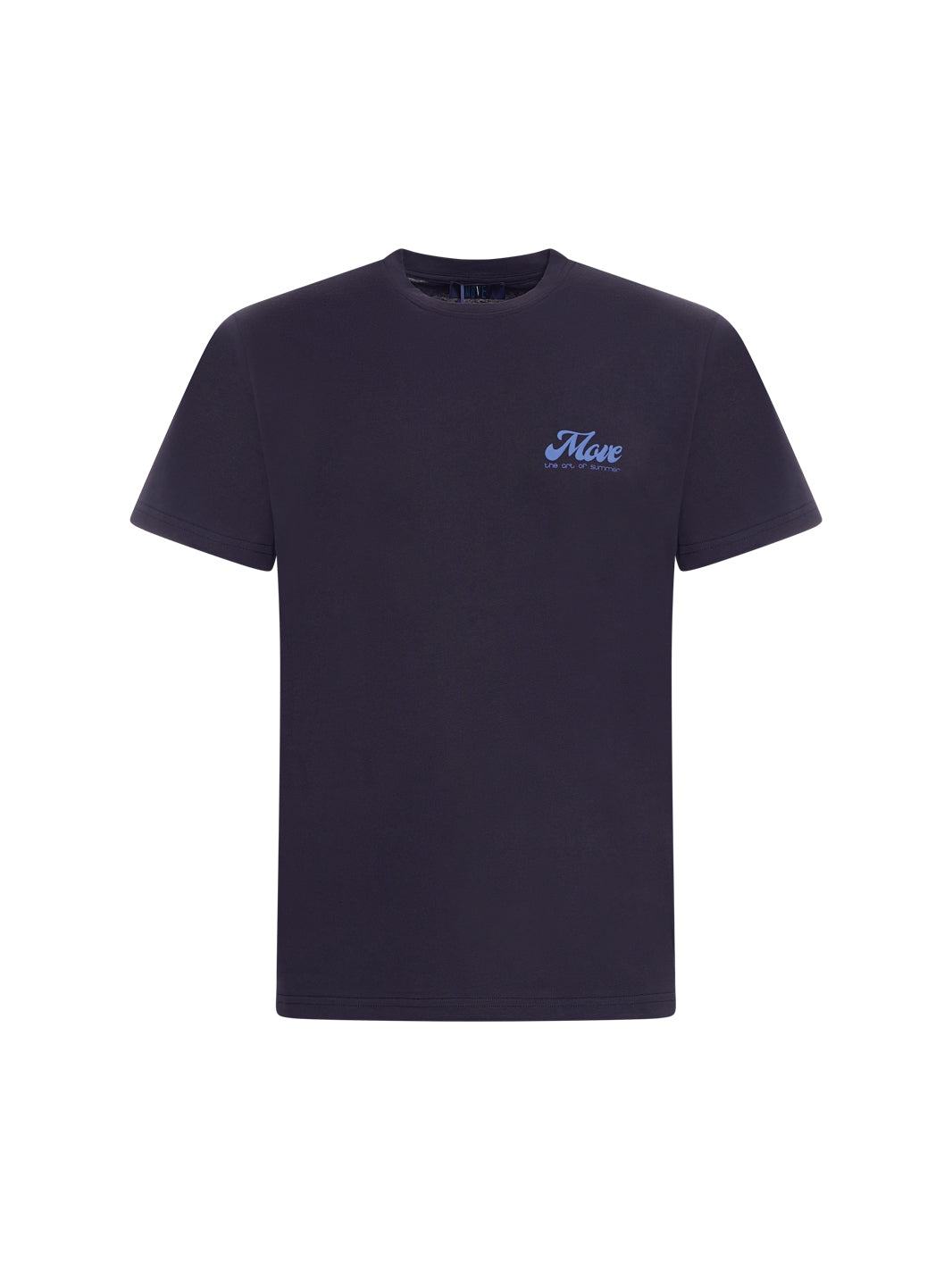 T-SHIRT TINTA UNITA BLU