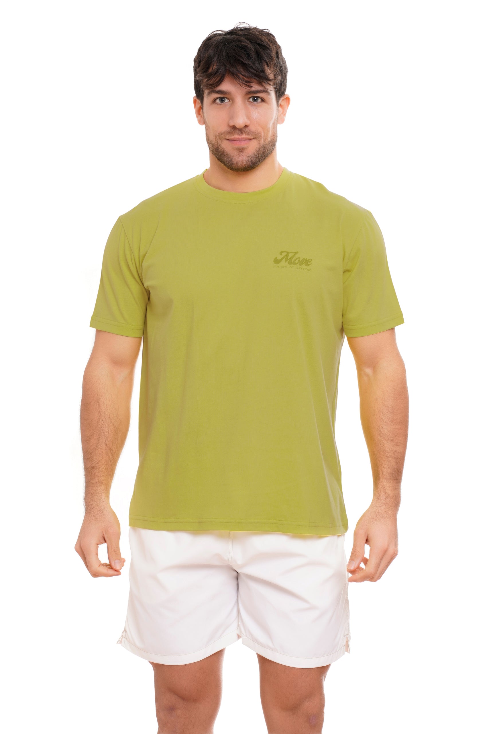 LIME SOLID COLOR T-SHIRT