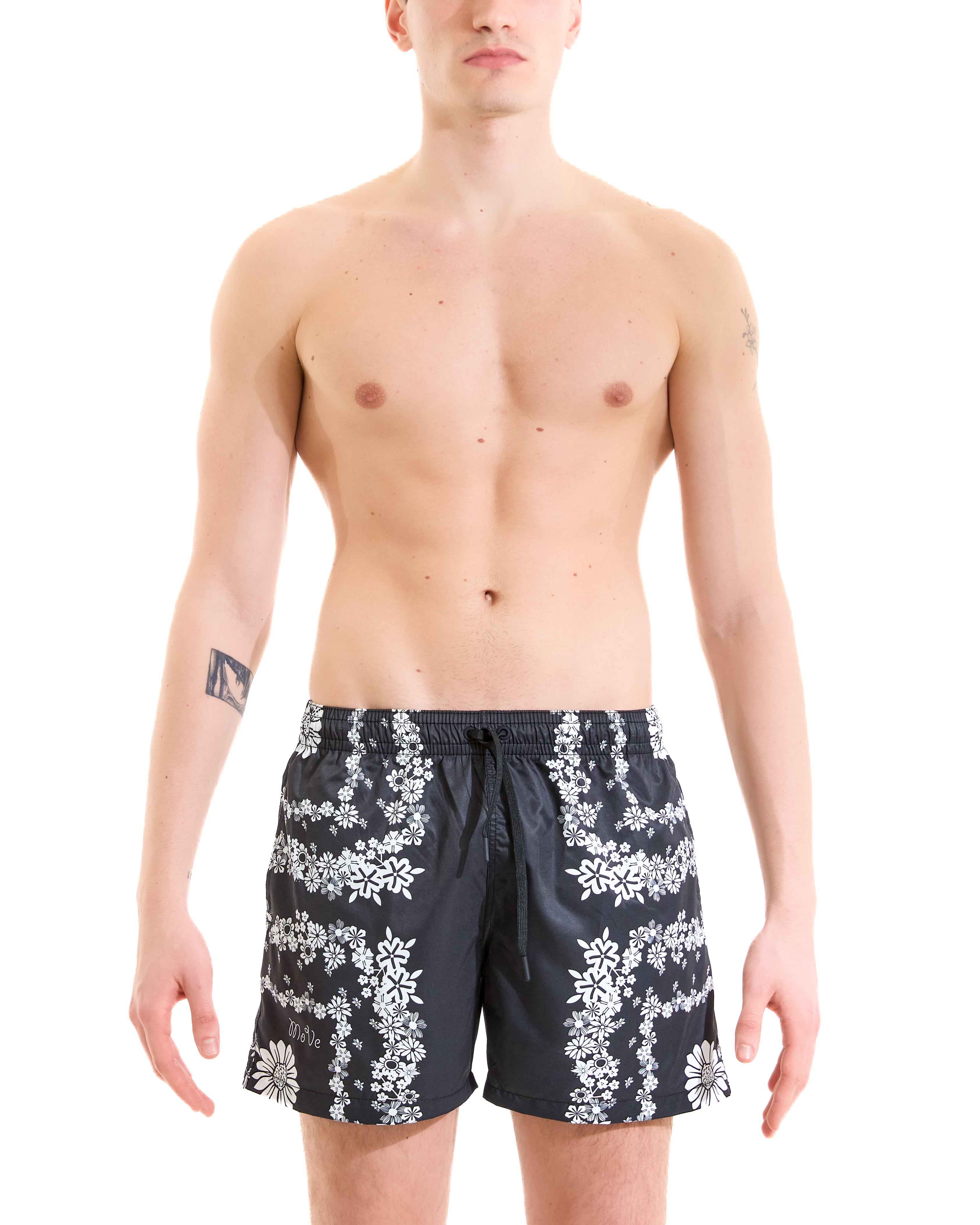 Saint Vincent Boxer Black bandana print