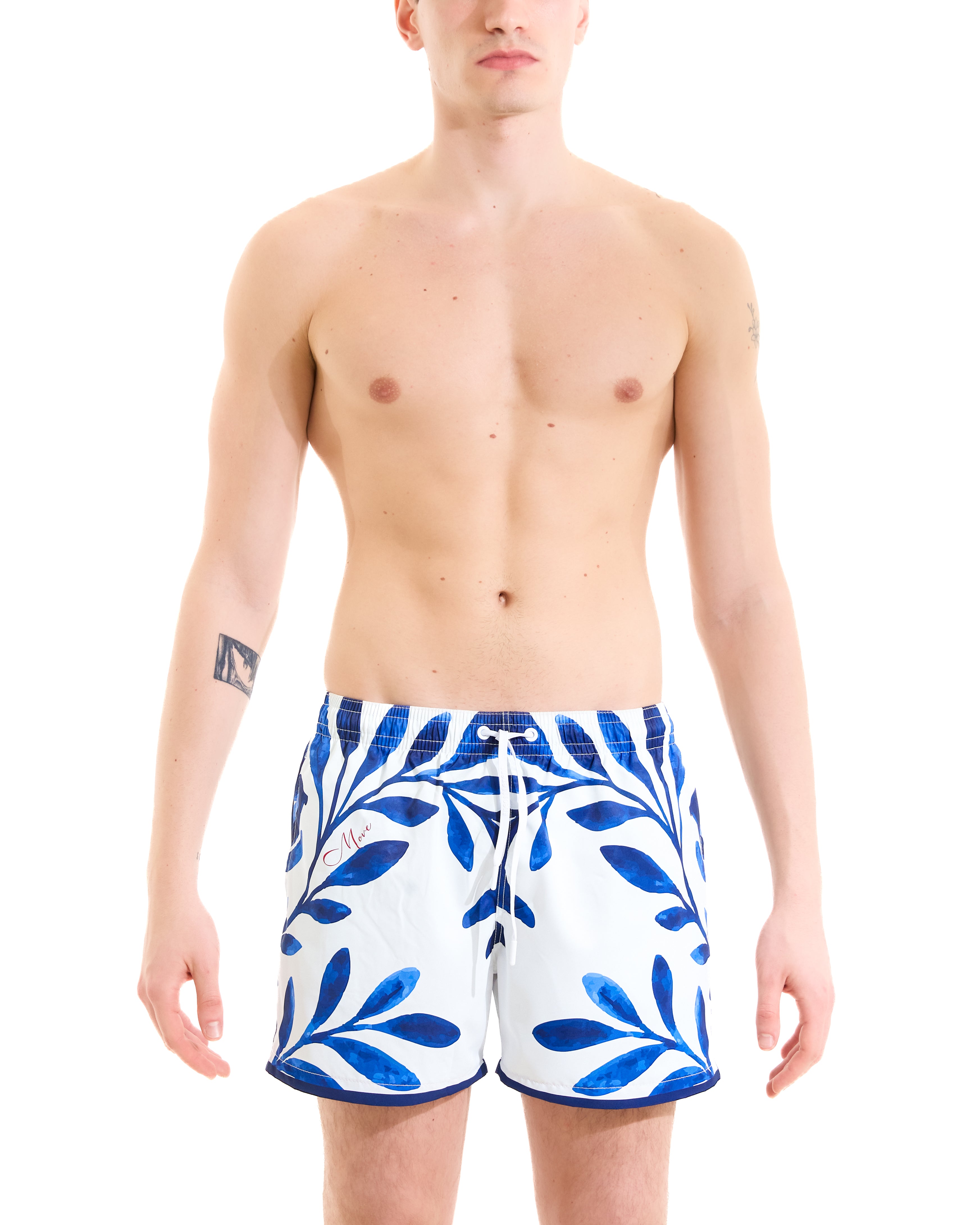 Boxer Saint Vincent Stampa floreale madonna