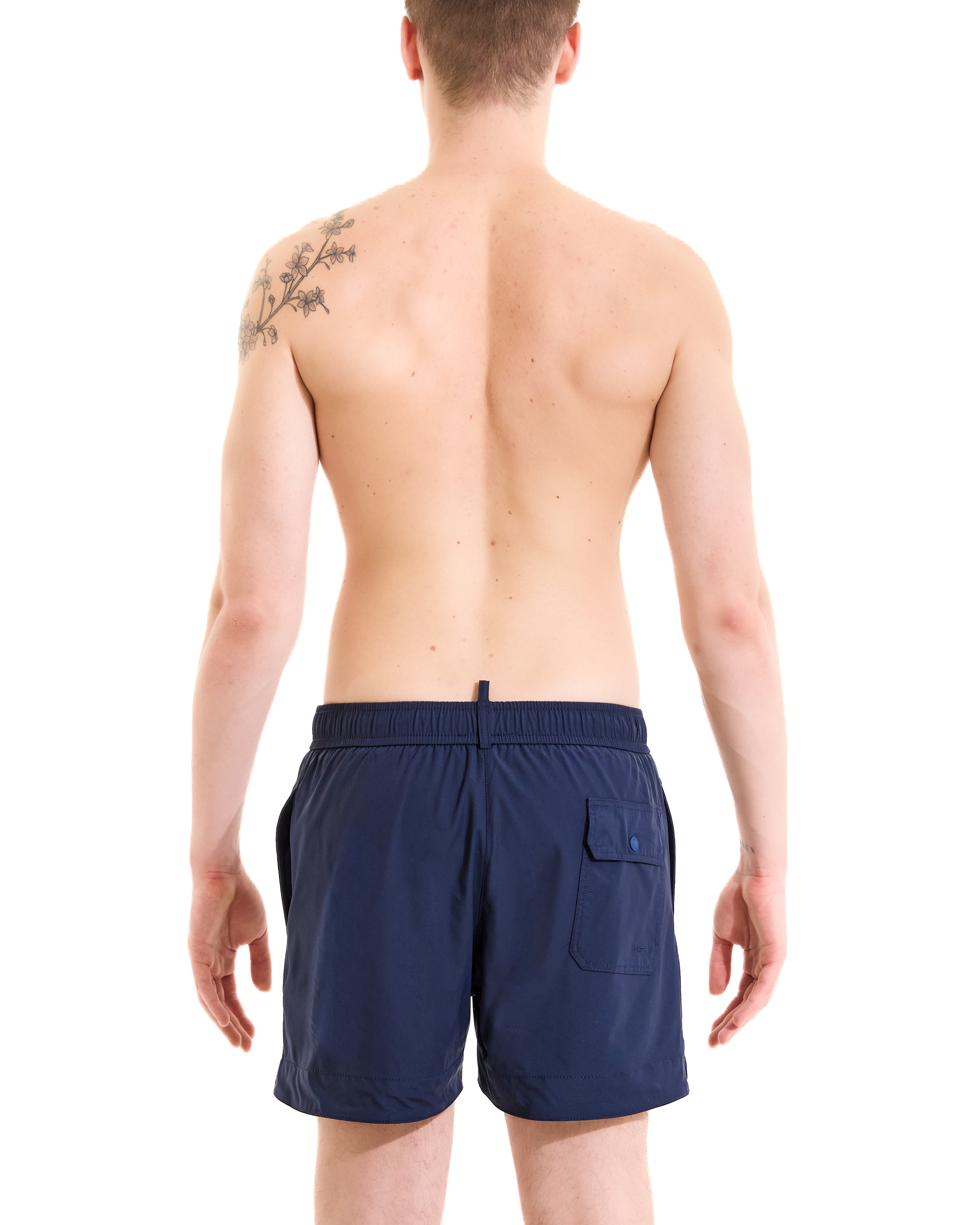 Solid blue Rio boxer shorts