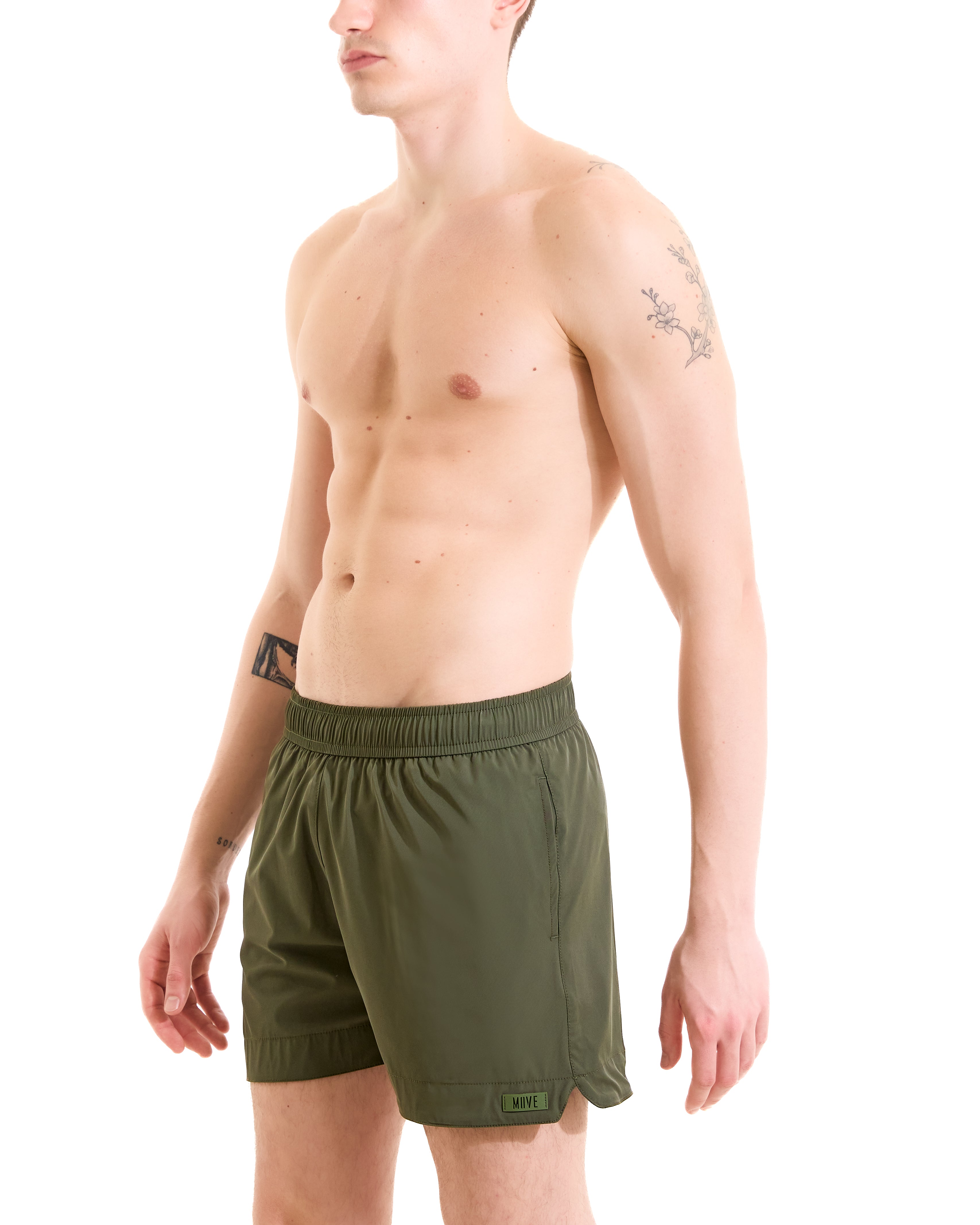 Plain military Rio boxer shorts