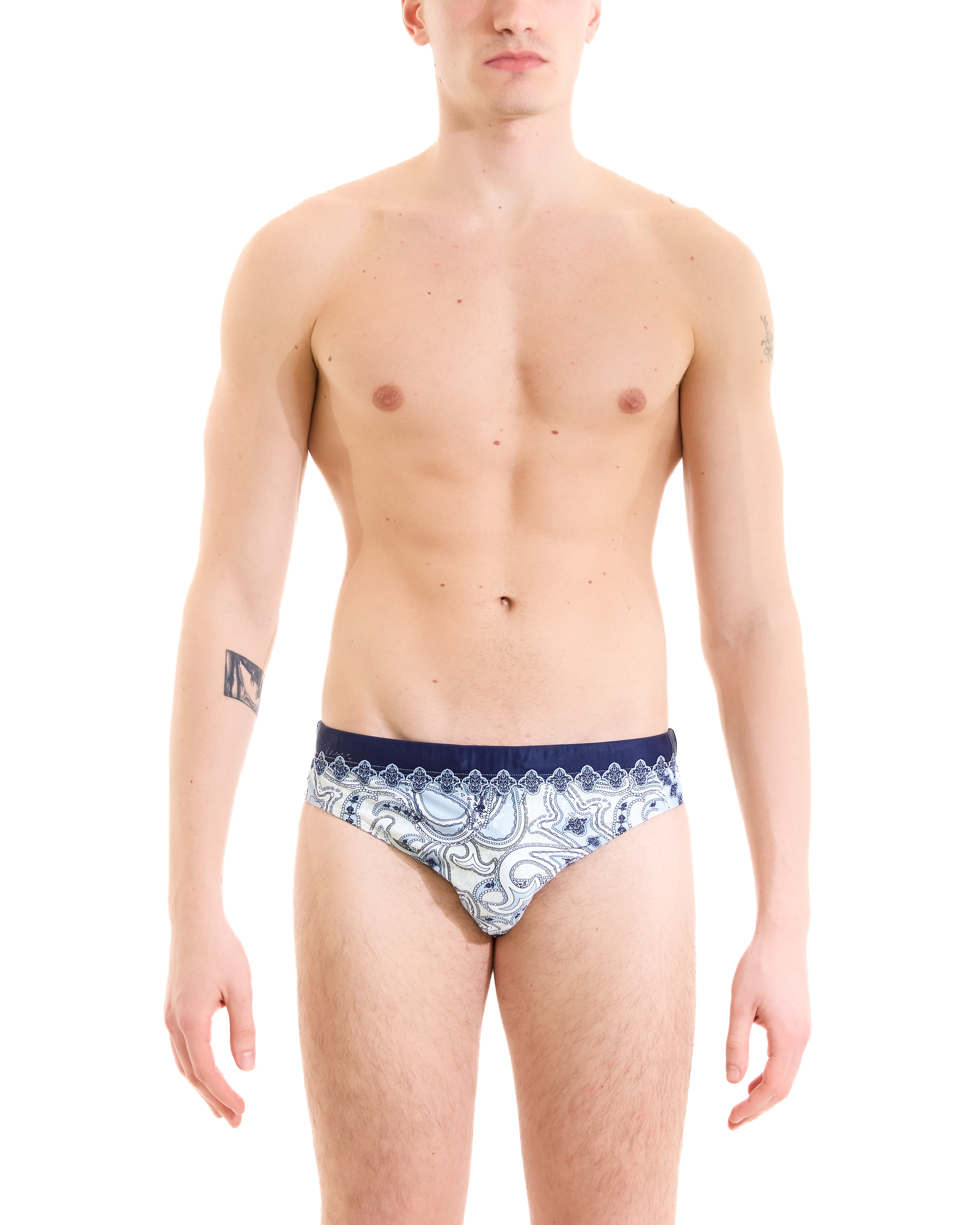 Slip Jamaica Stampa cashmere arabesco