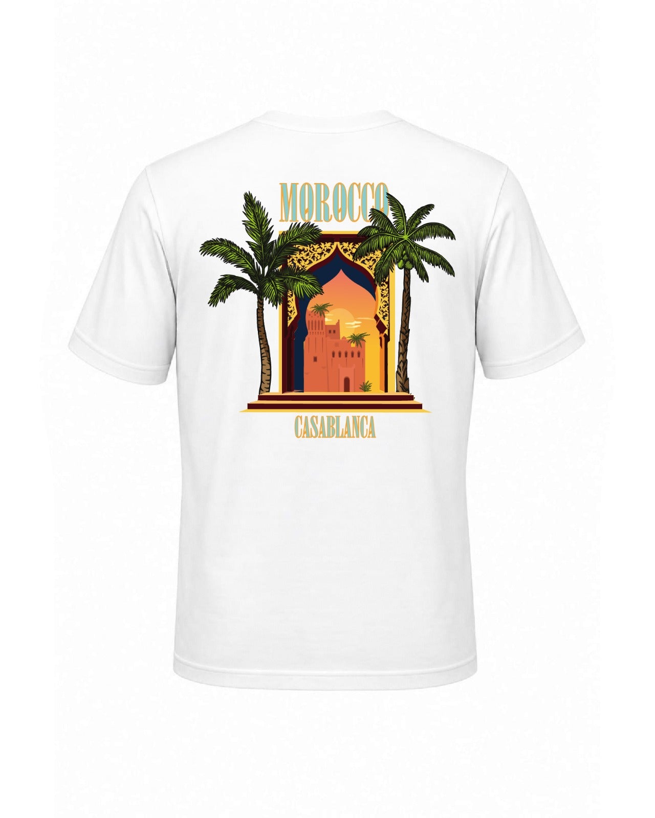 T-shirt stampa Casablanca