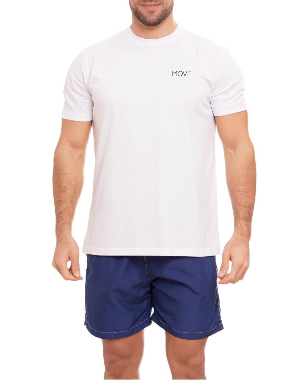 WHITE PLAIN T-SHIRT