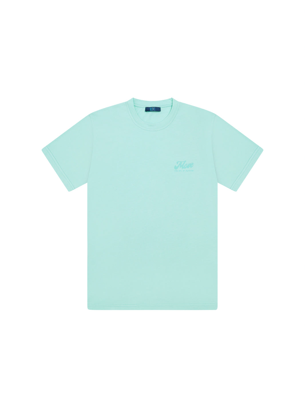 MINT GREEN SOLID COLOR T-SHIRT