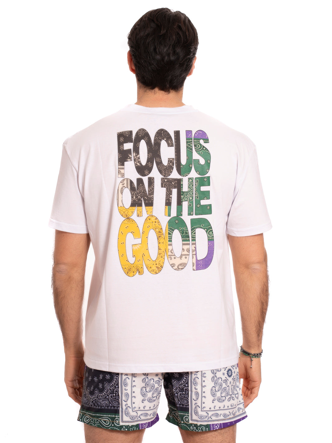 T-shirt Bandana BIANCO