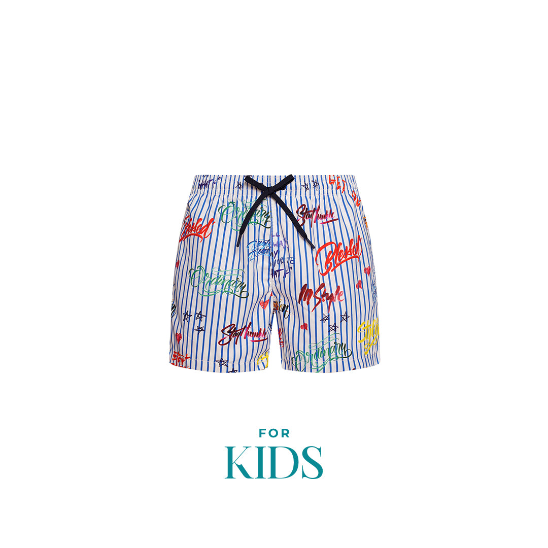 Saint Vincent Kids Printed Boxer PRINT B