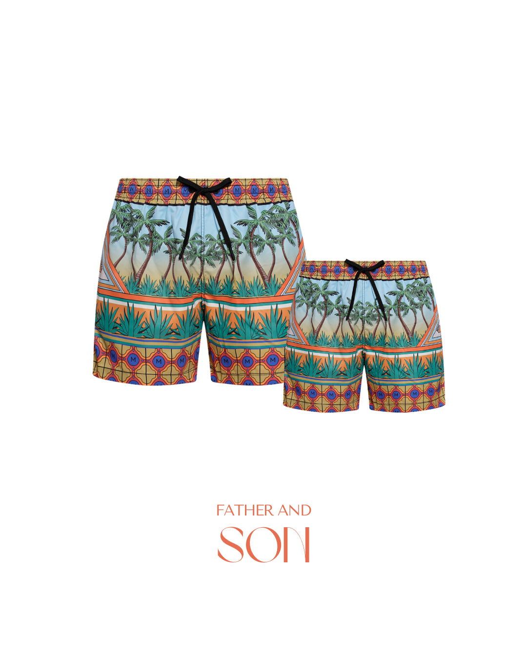 Saint Vincent Kids Boxer Printed CASABLANCA