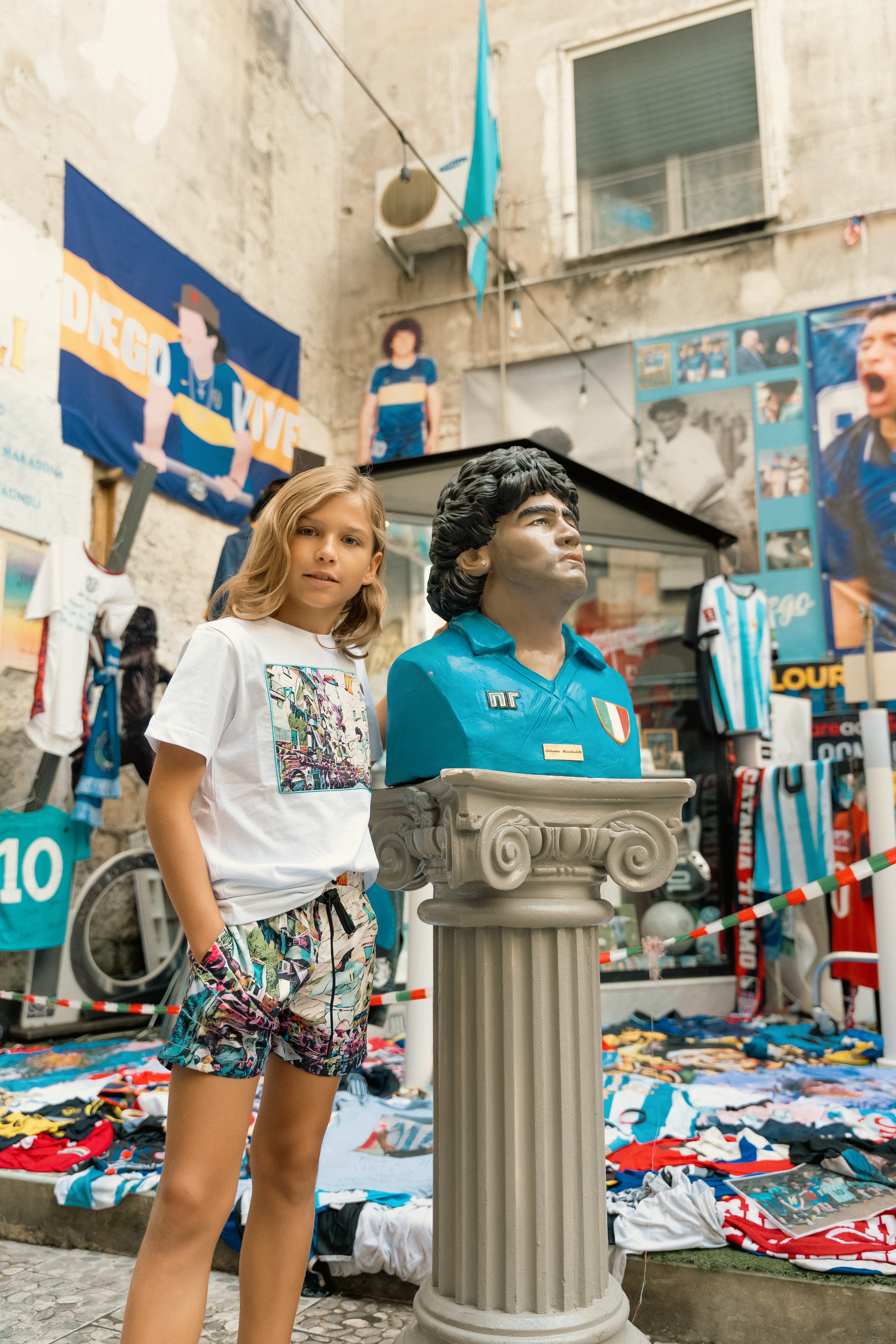 Boxer Saint Vincent Kids Printed NEIGHBORHOODS