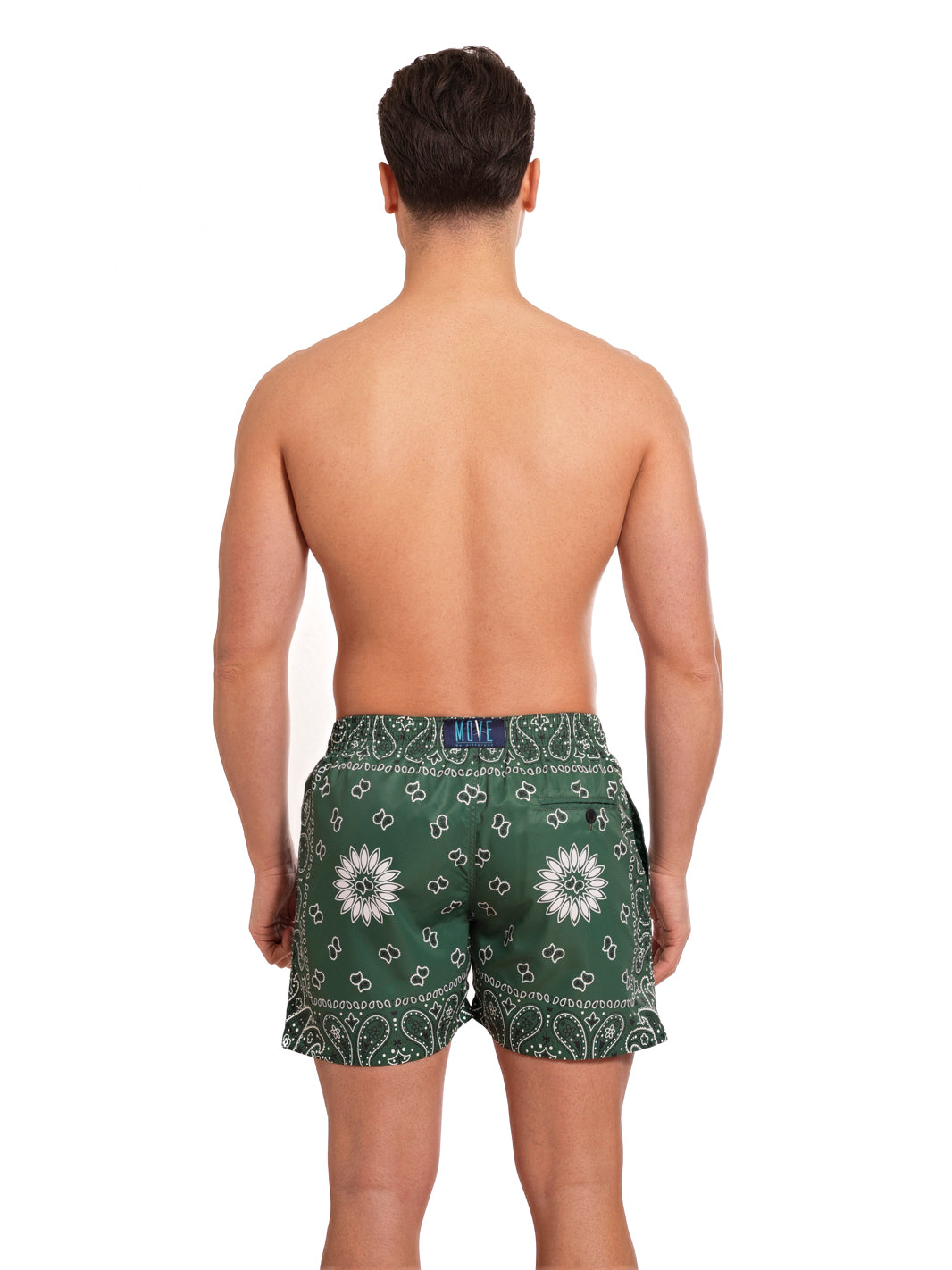 Boxer Saint Vincent Stampato  BANDANA VERDE