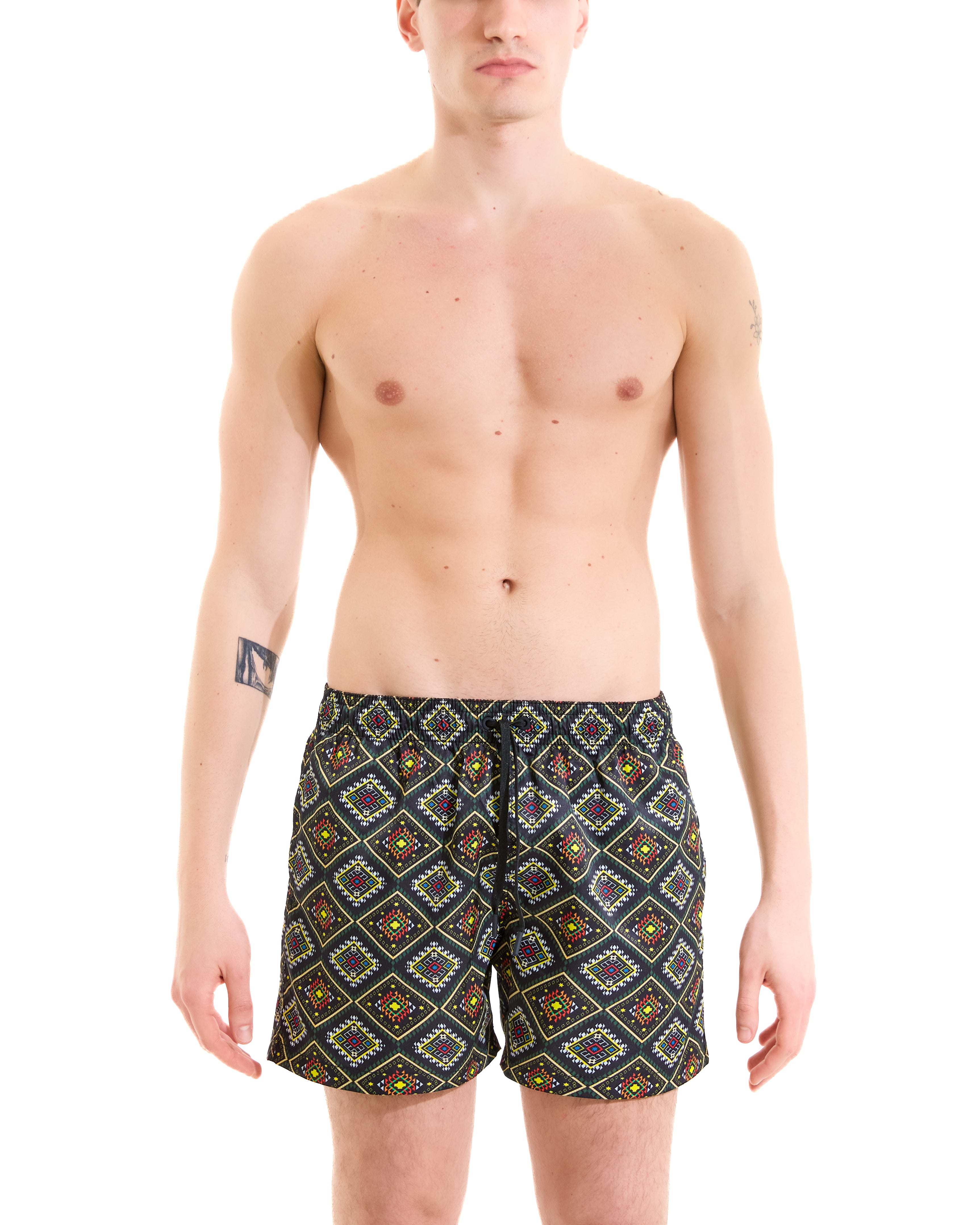 Ethnic print Saint Vincent boxer shorts