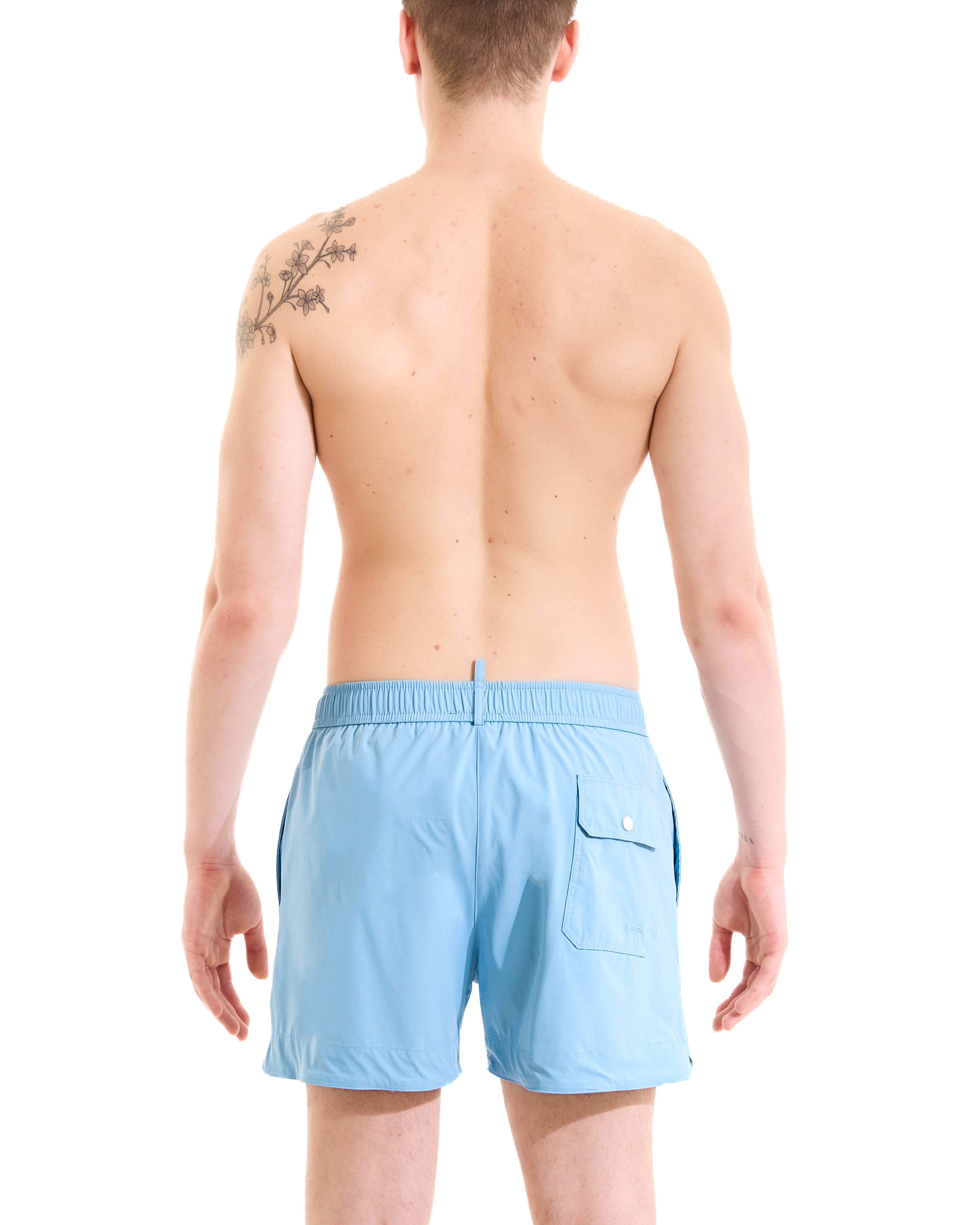 Solid light blue Rio boxers