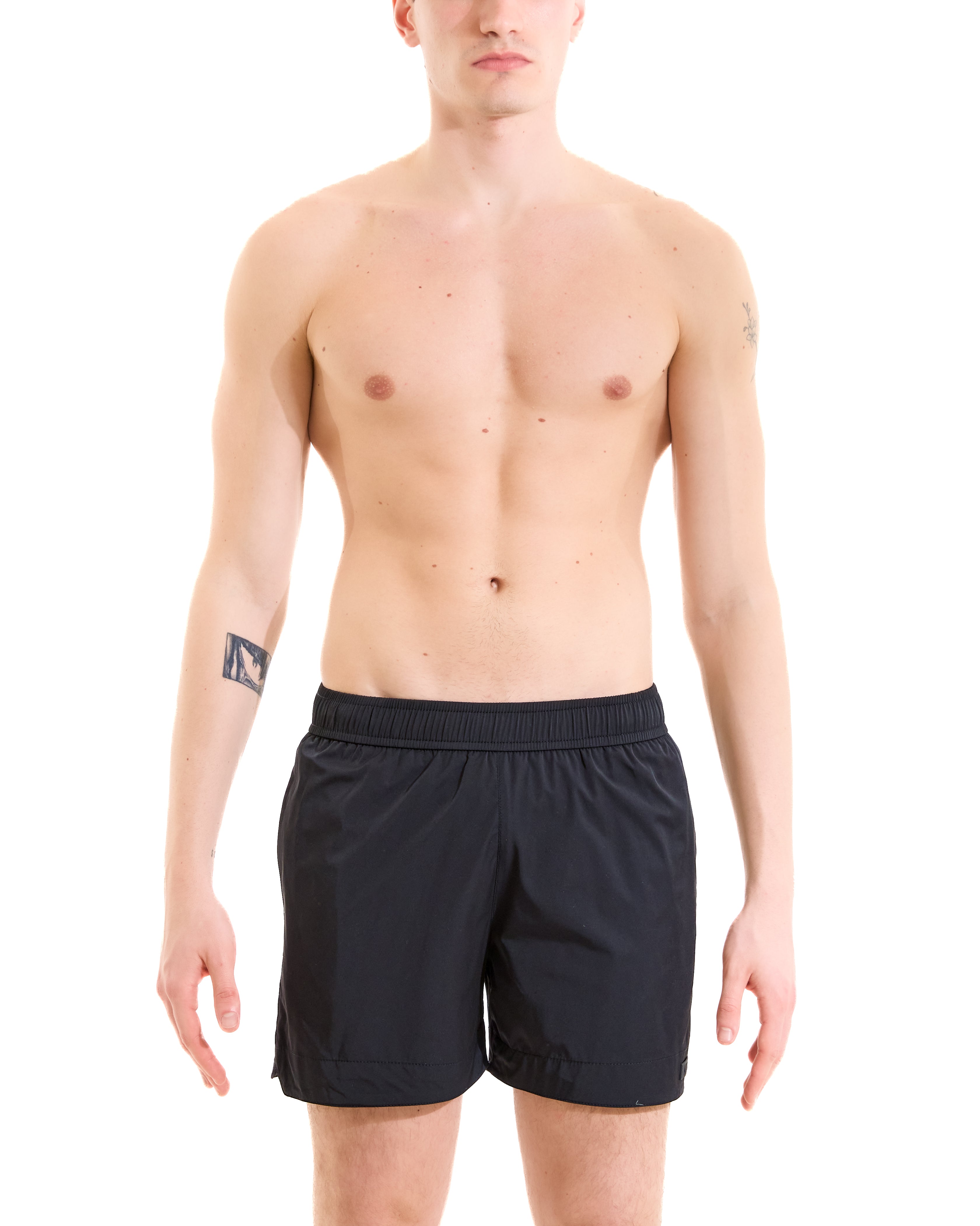 Boxer Rio tinta unita nero
